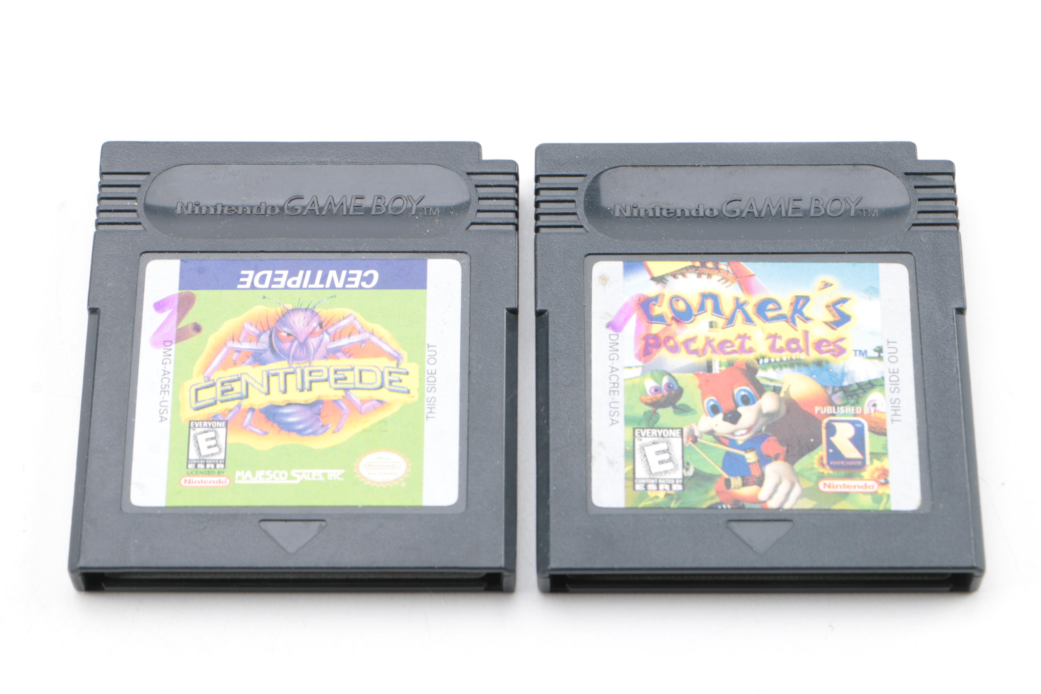 Game Boy Color Handheld Console and Games