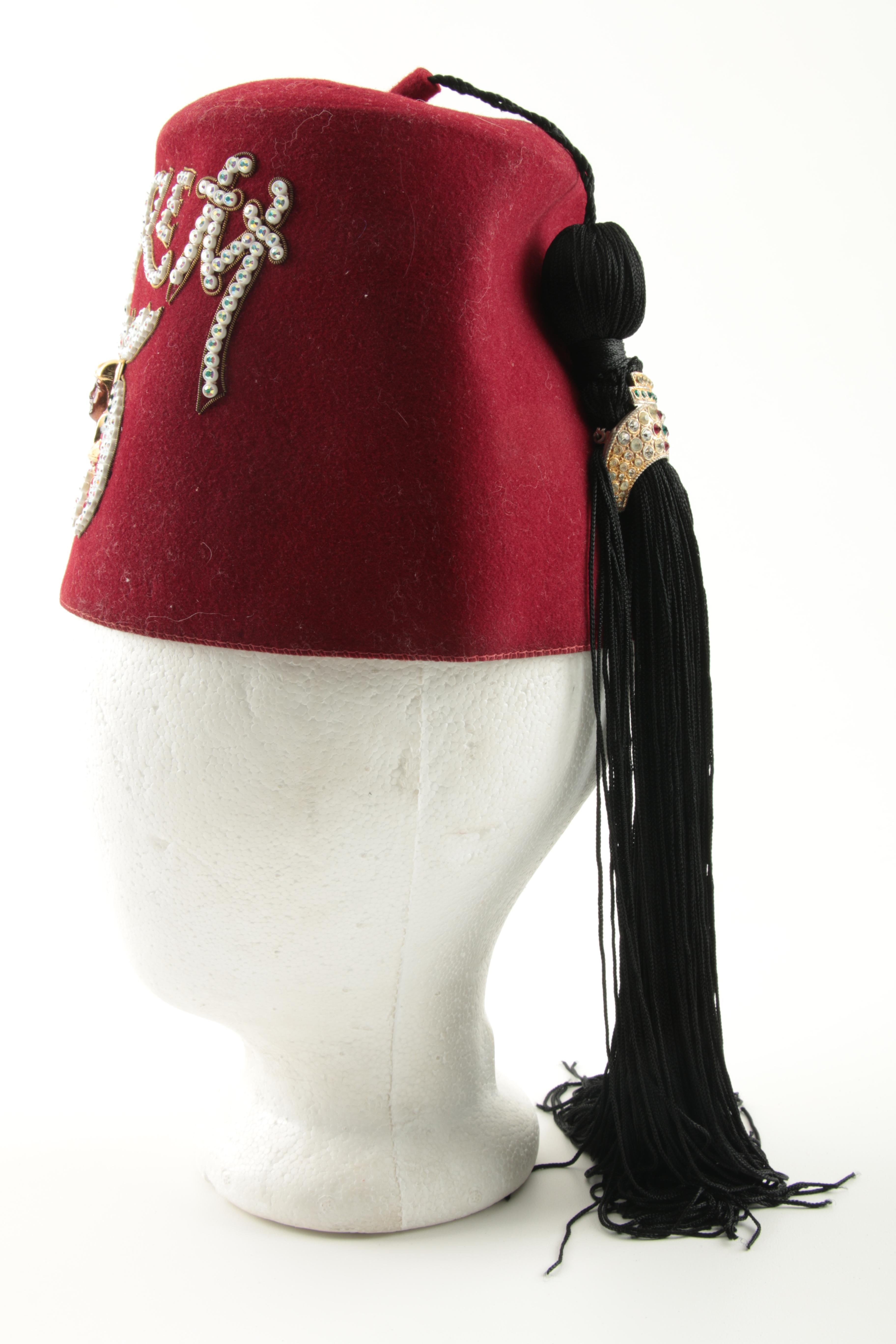 Vintage Shriners Fez