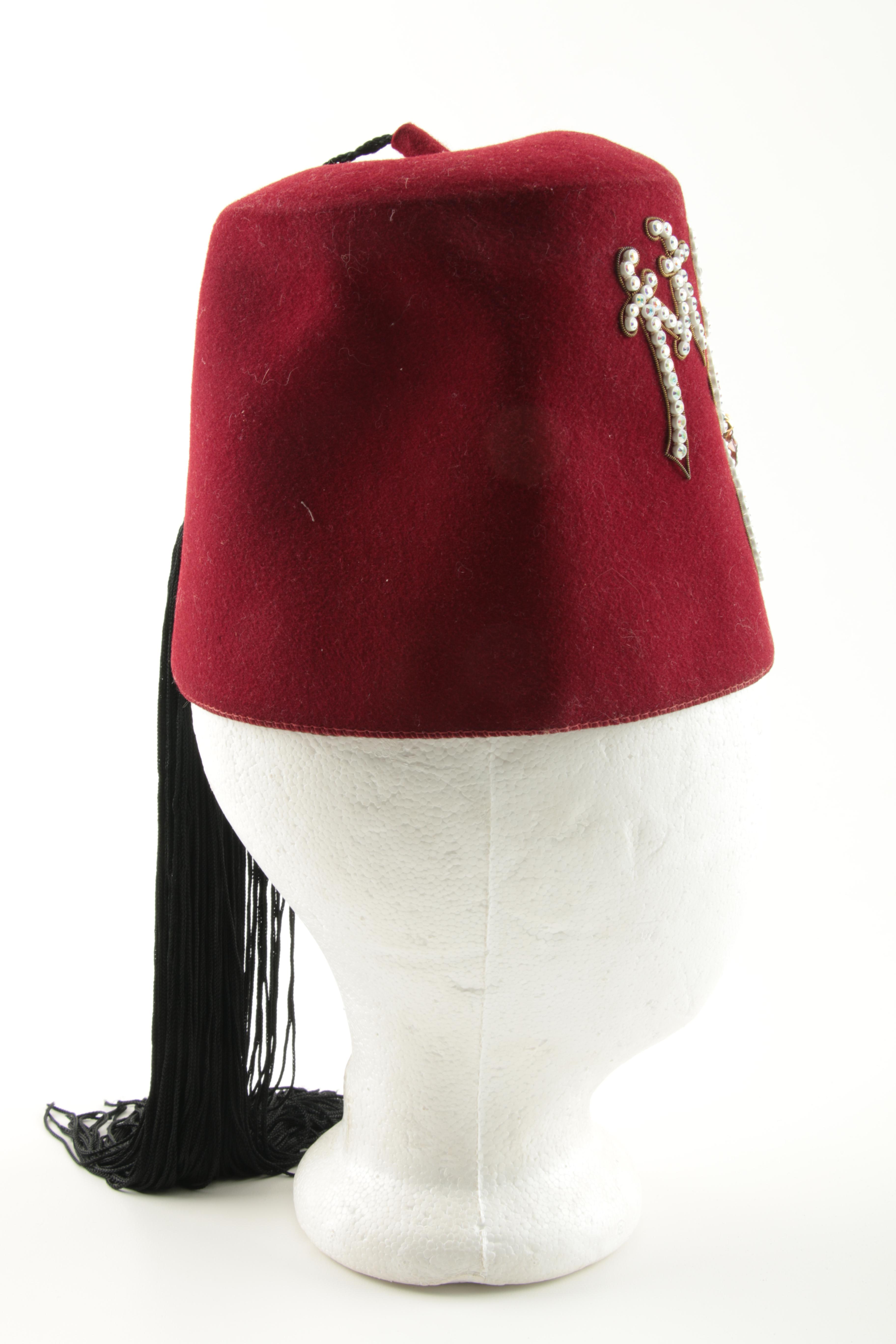 Vintage Shriners Fez