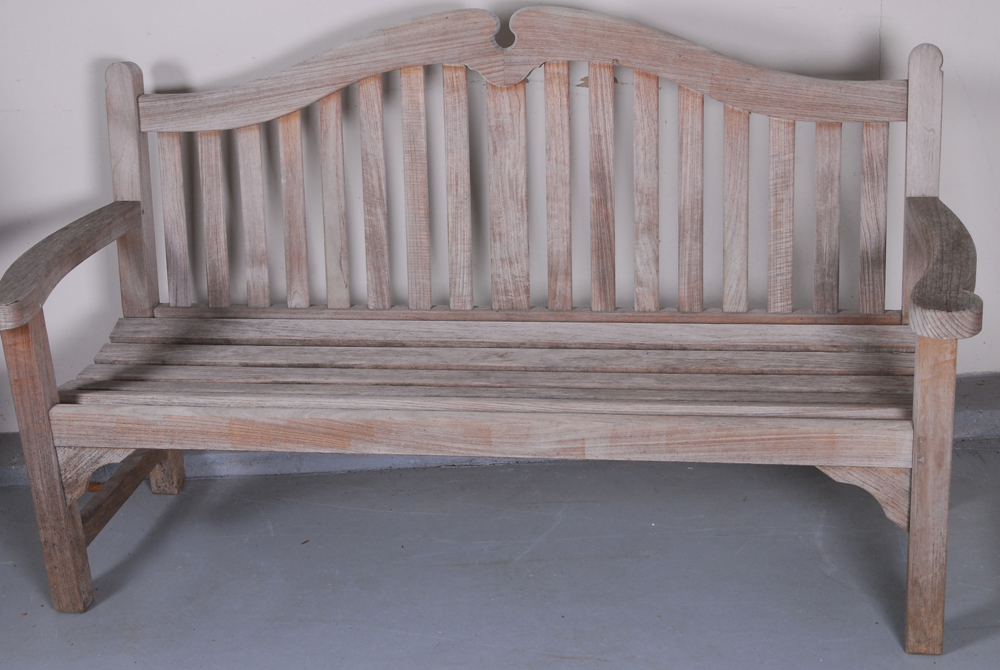 Teak Bench by Smith & Hawken