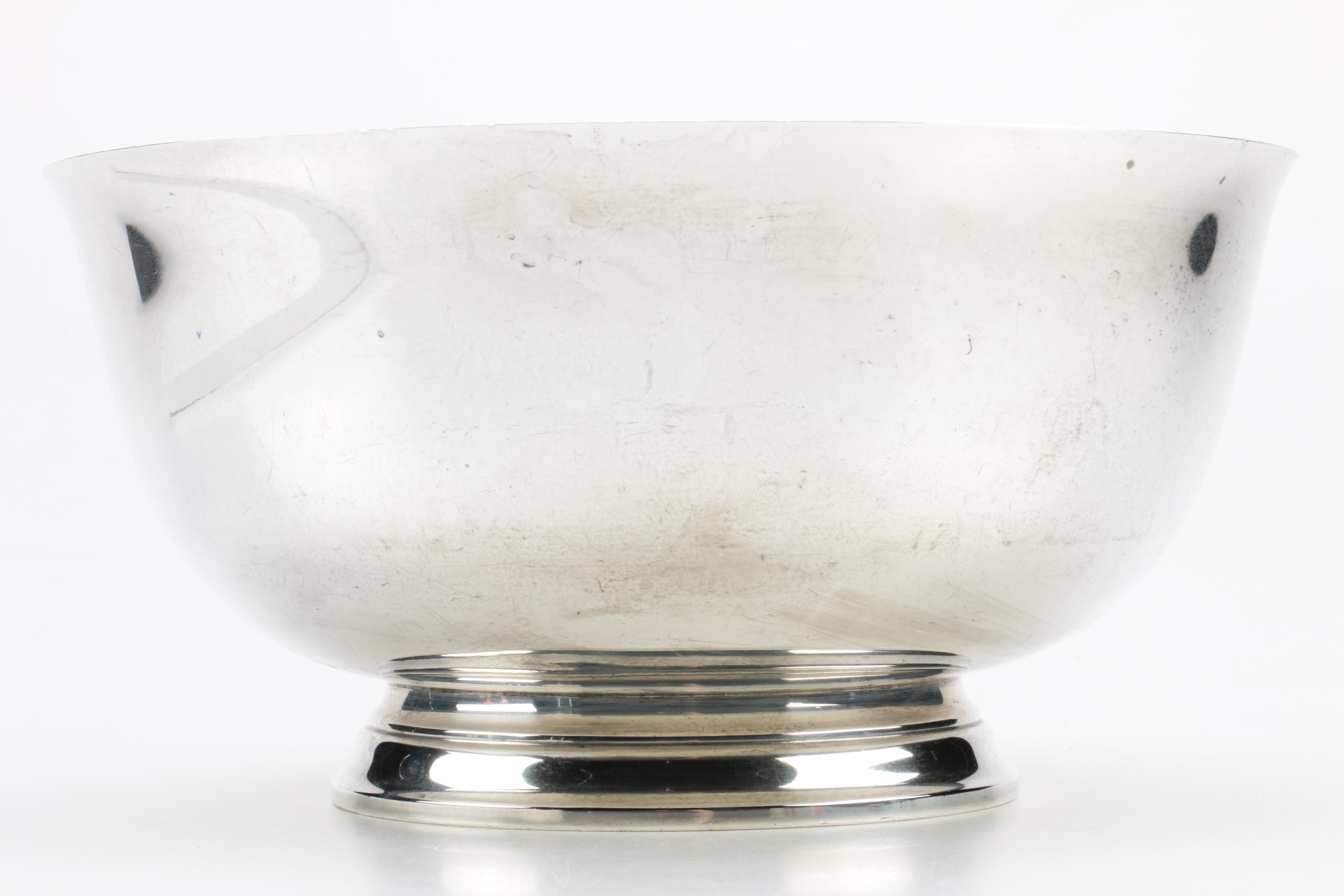 Watson Company "Exemplar" Paul Revere Sterling Silver Bowl