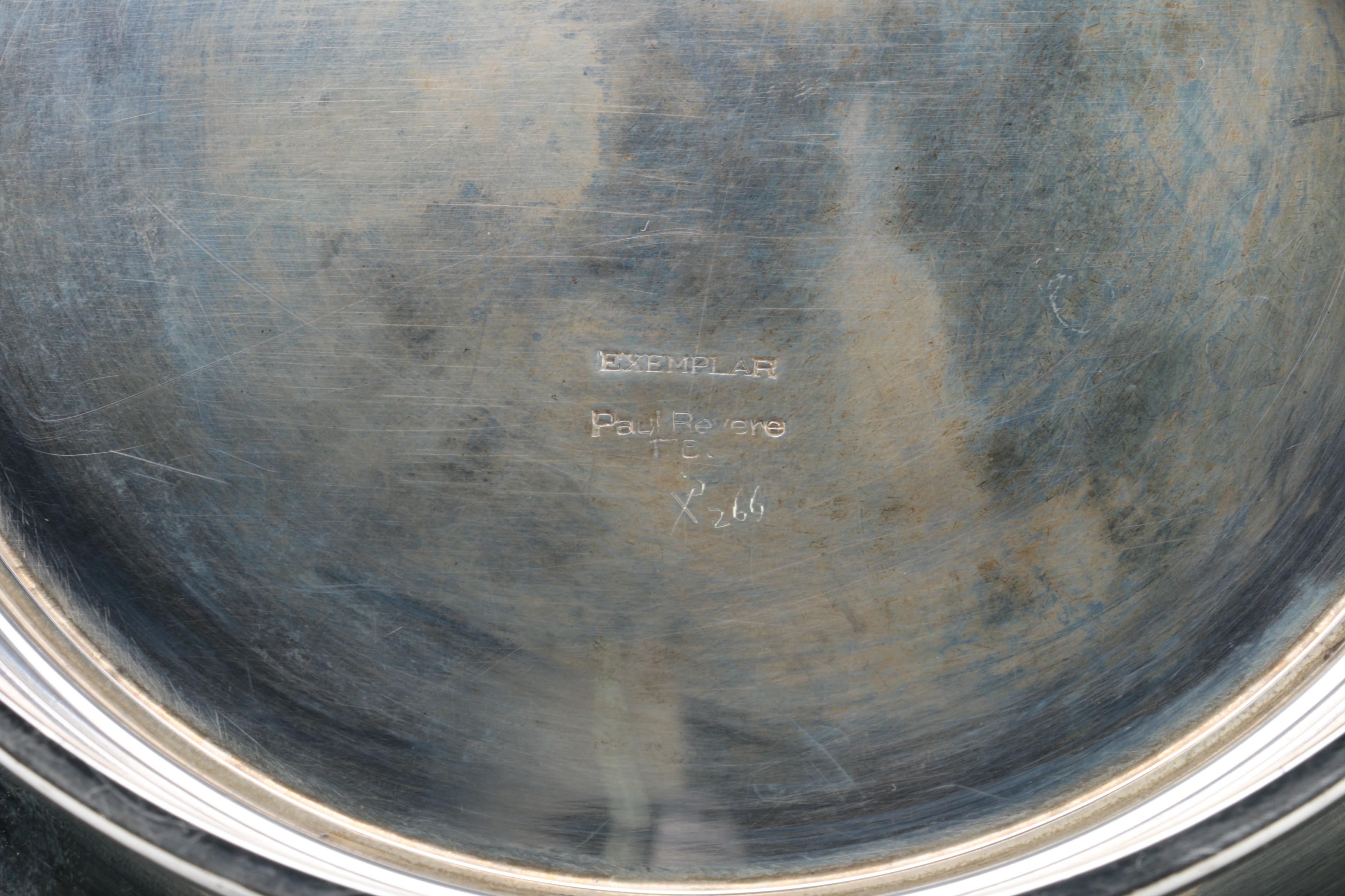 Watson Company "Exemplar" Paul Revere Sterling Silver Bowl