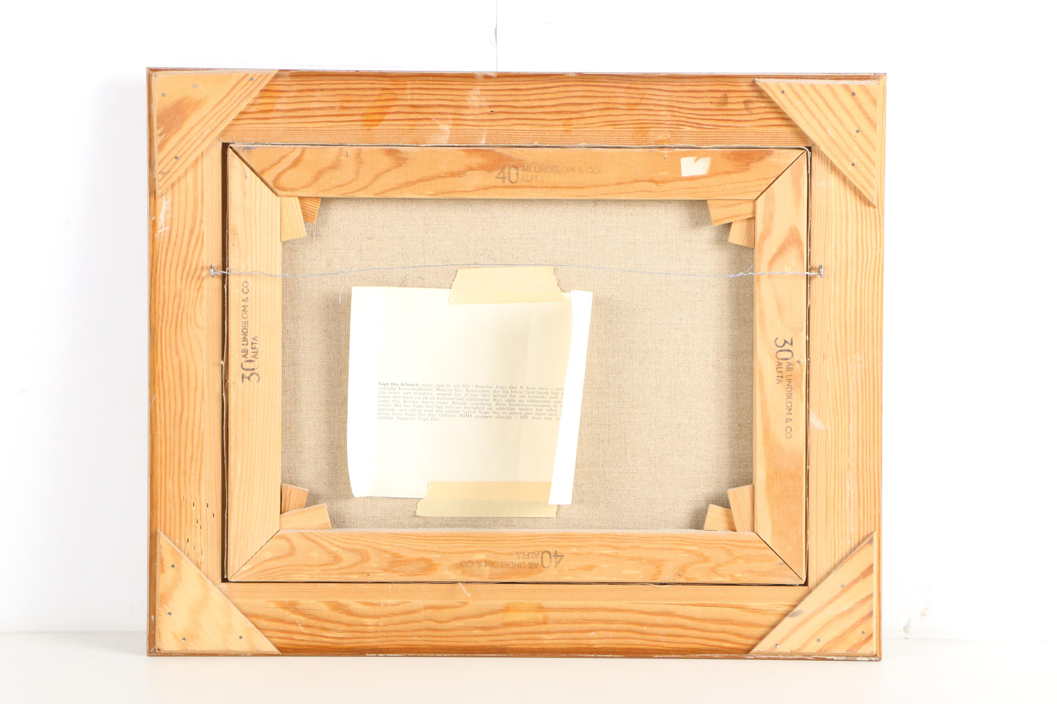 Vagn Ove Schnach Oil Painting