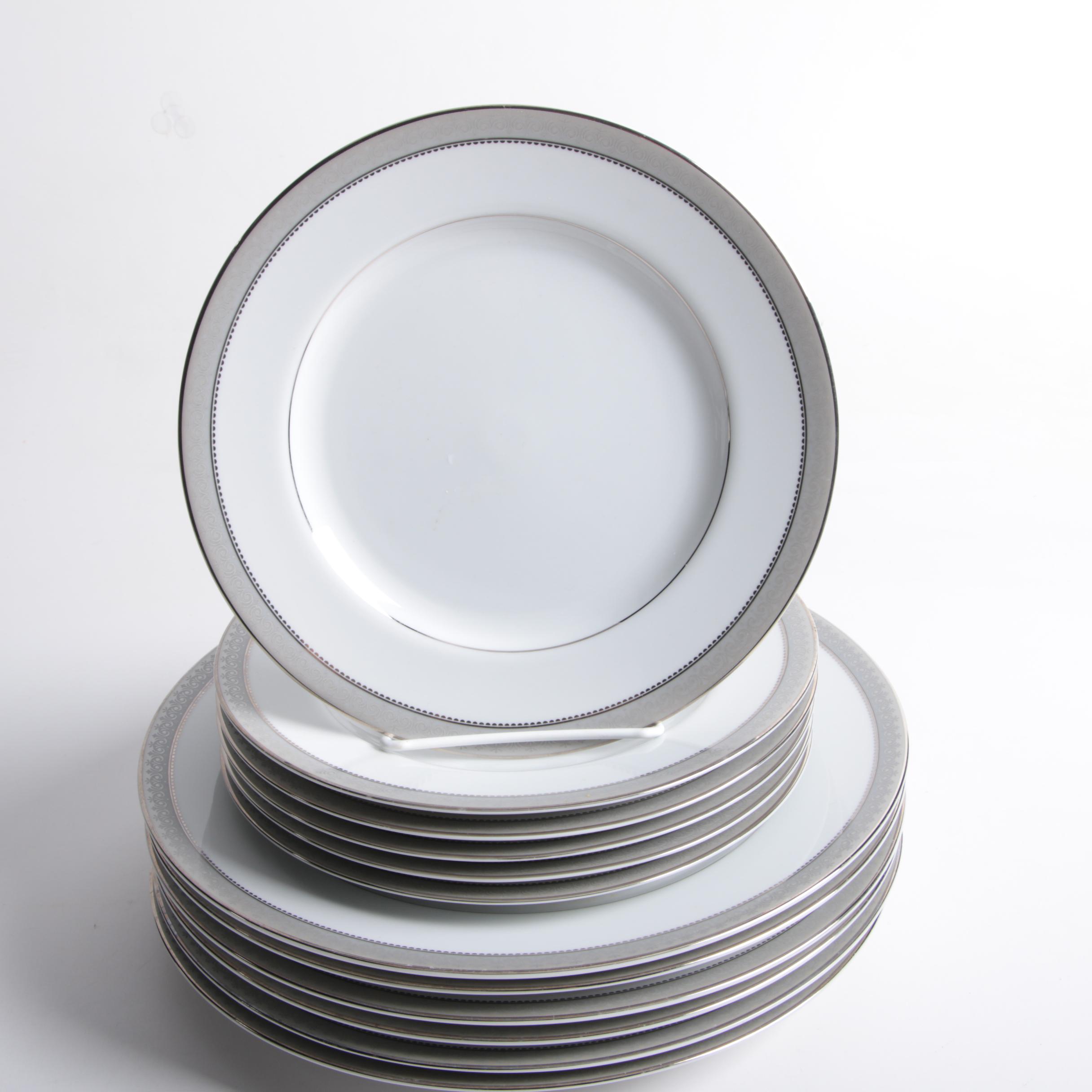 Mikasa "Platinum Crown" Porcelain Tableware