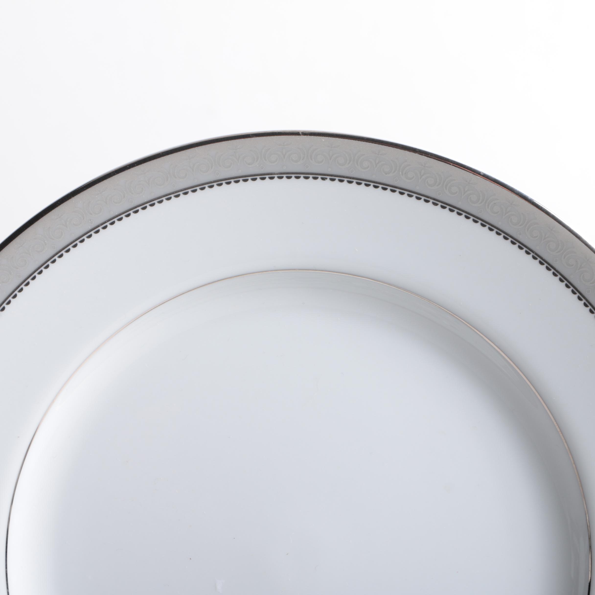Mikasa "Platinum Crown" Porcelain Tableware