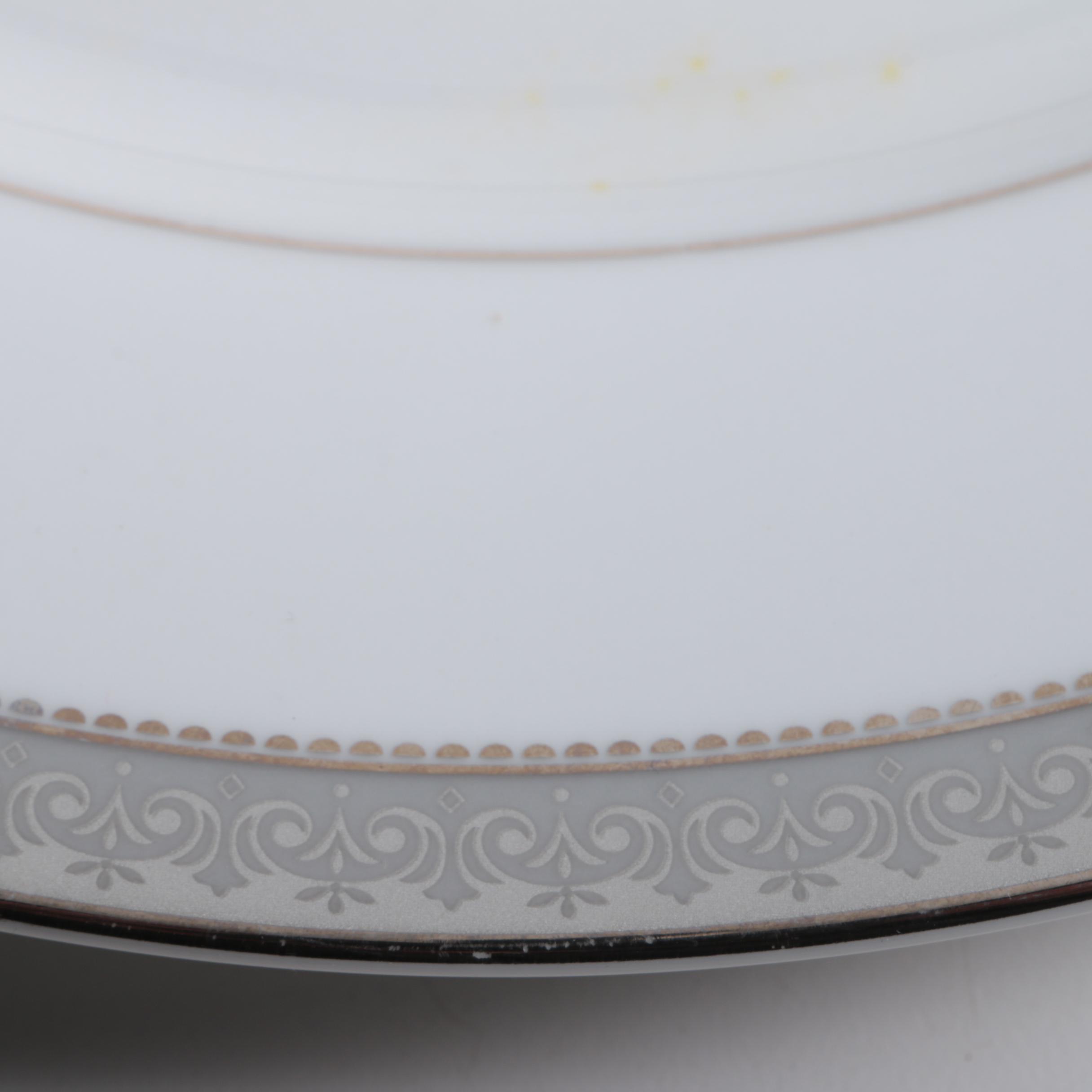 Mikasa "Platinum Crown" Porcelain Tableware
