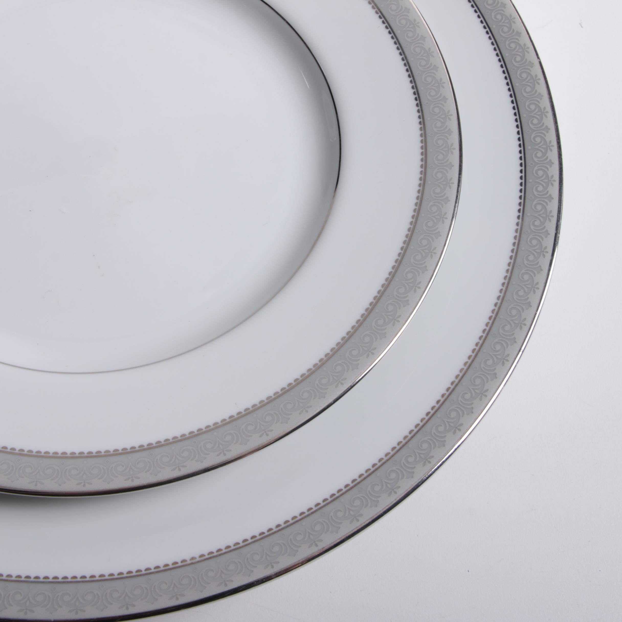 Mikasa "Platinum Crown" Porcelain Tableware