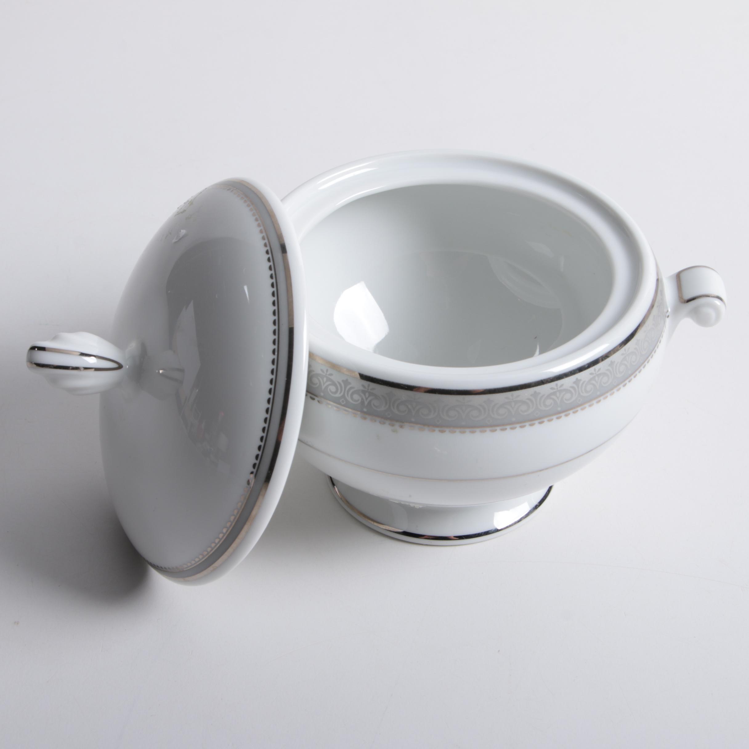 Mikasa "Platinum Crown" Porcelain Tableware