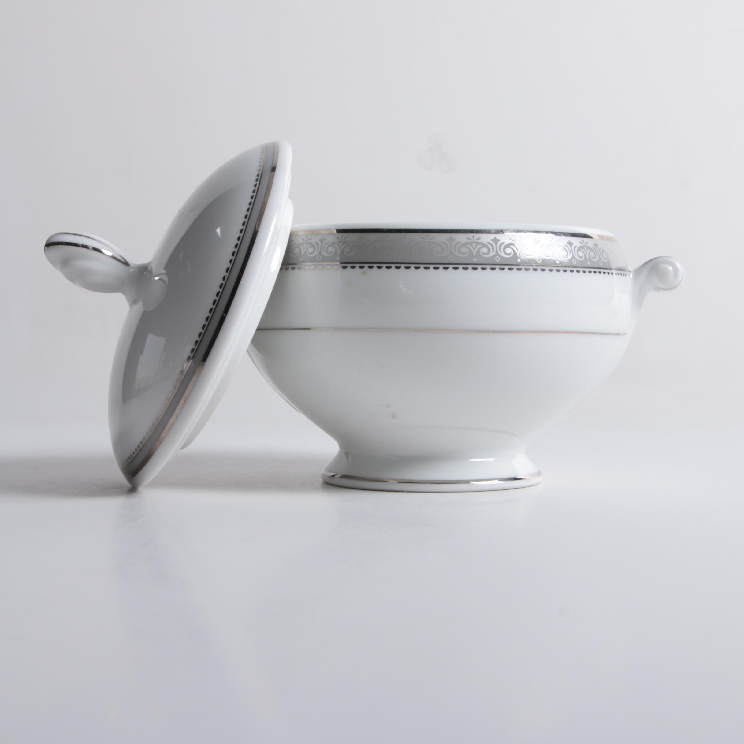 Mikasa "Platinum Crown" Porcelain Tableware