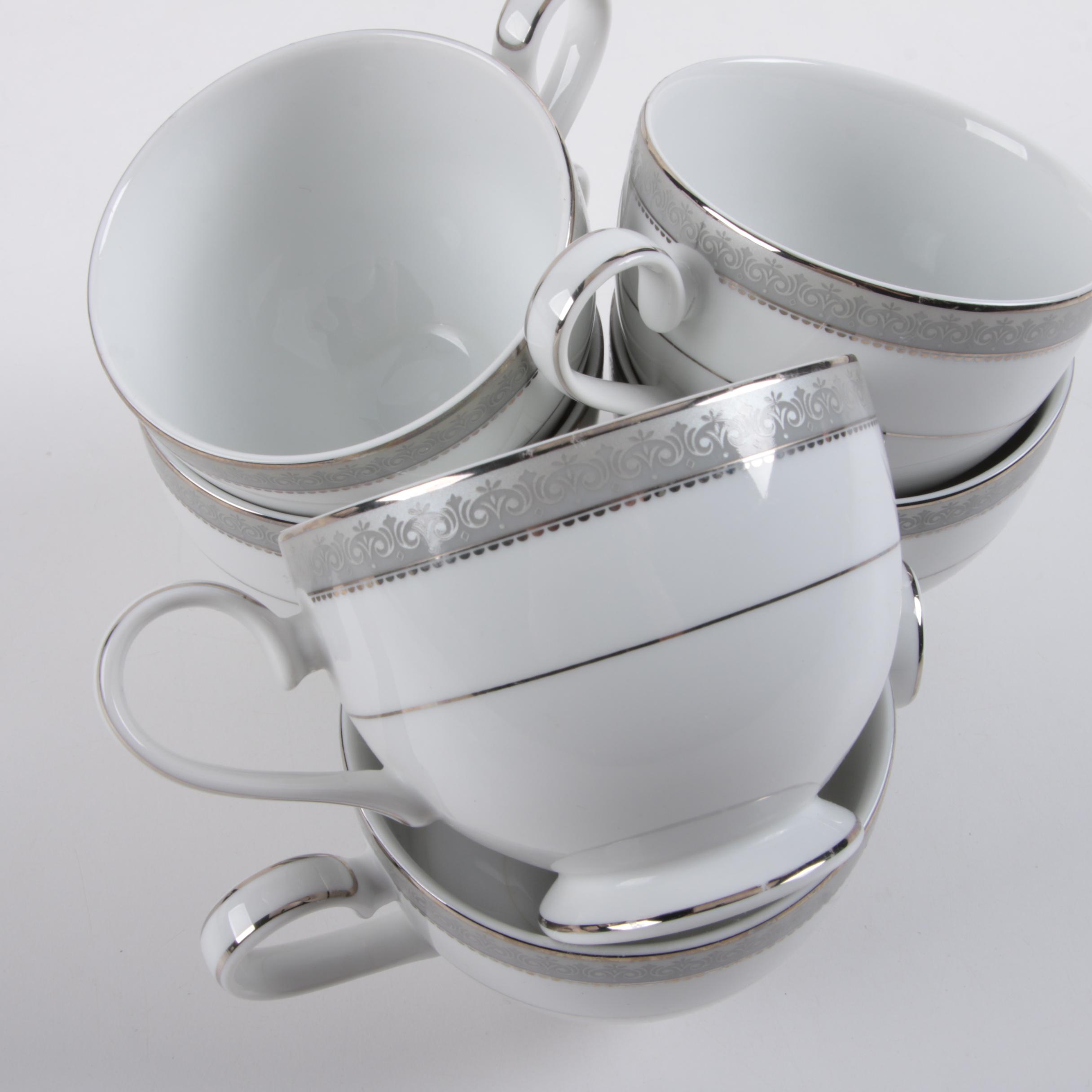 Mikasa "Platinum Crown" Porcelain Tableware