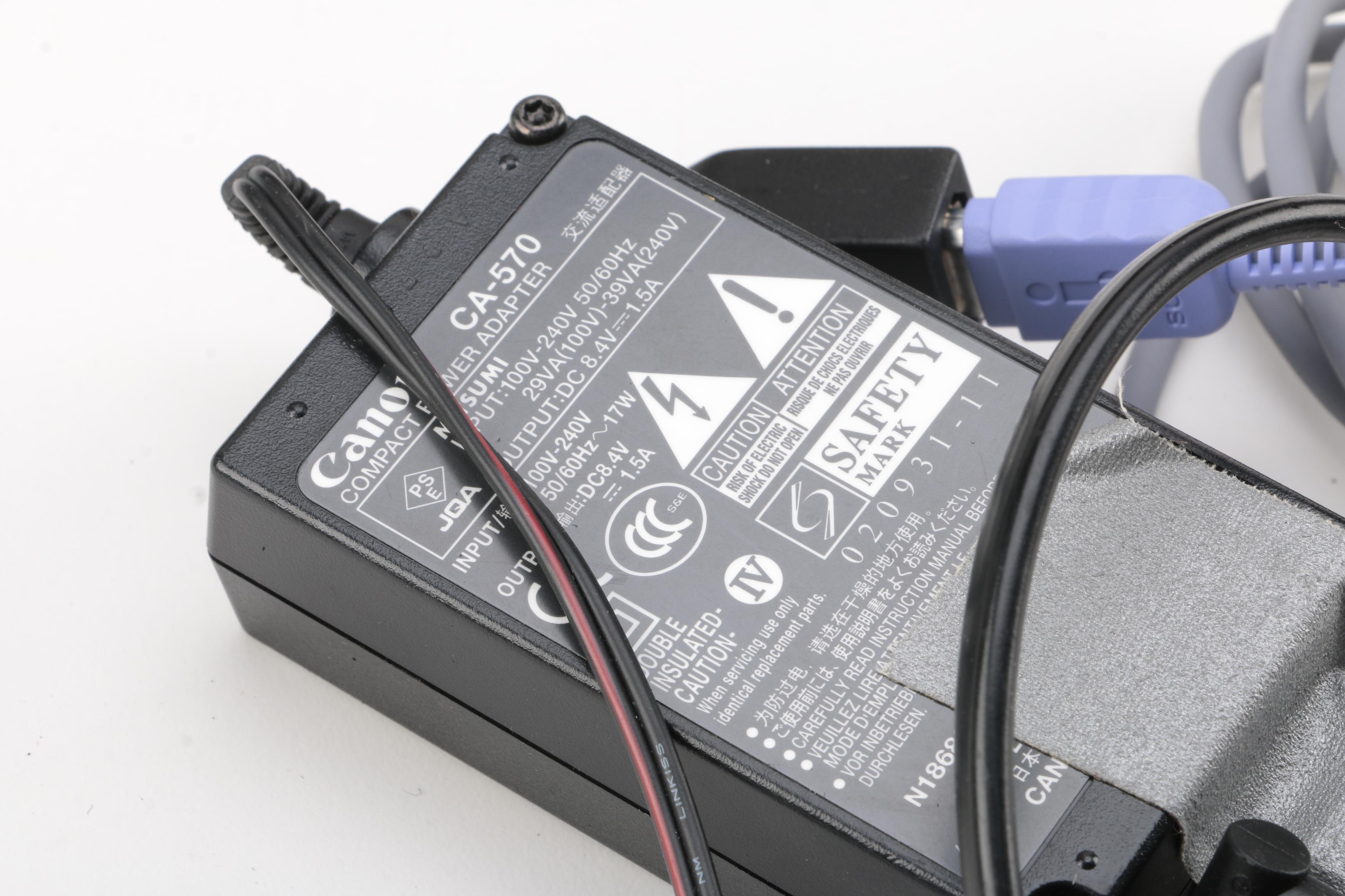 Digital Video and Point-and-Shoot Camera with Accessories