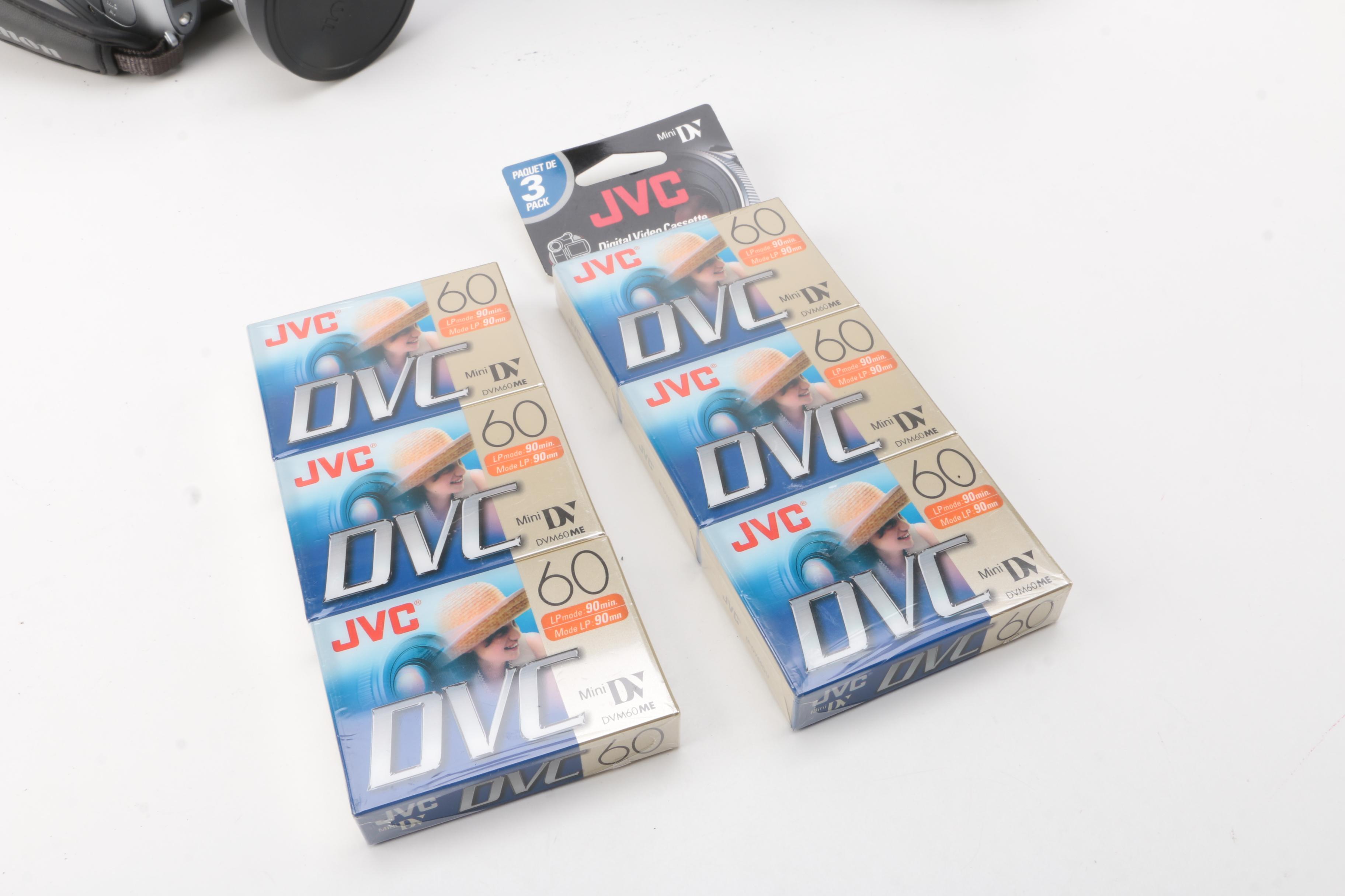 Digital Video and Point-and-Shoot Camera with Accessories