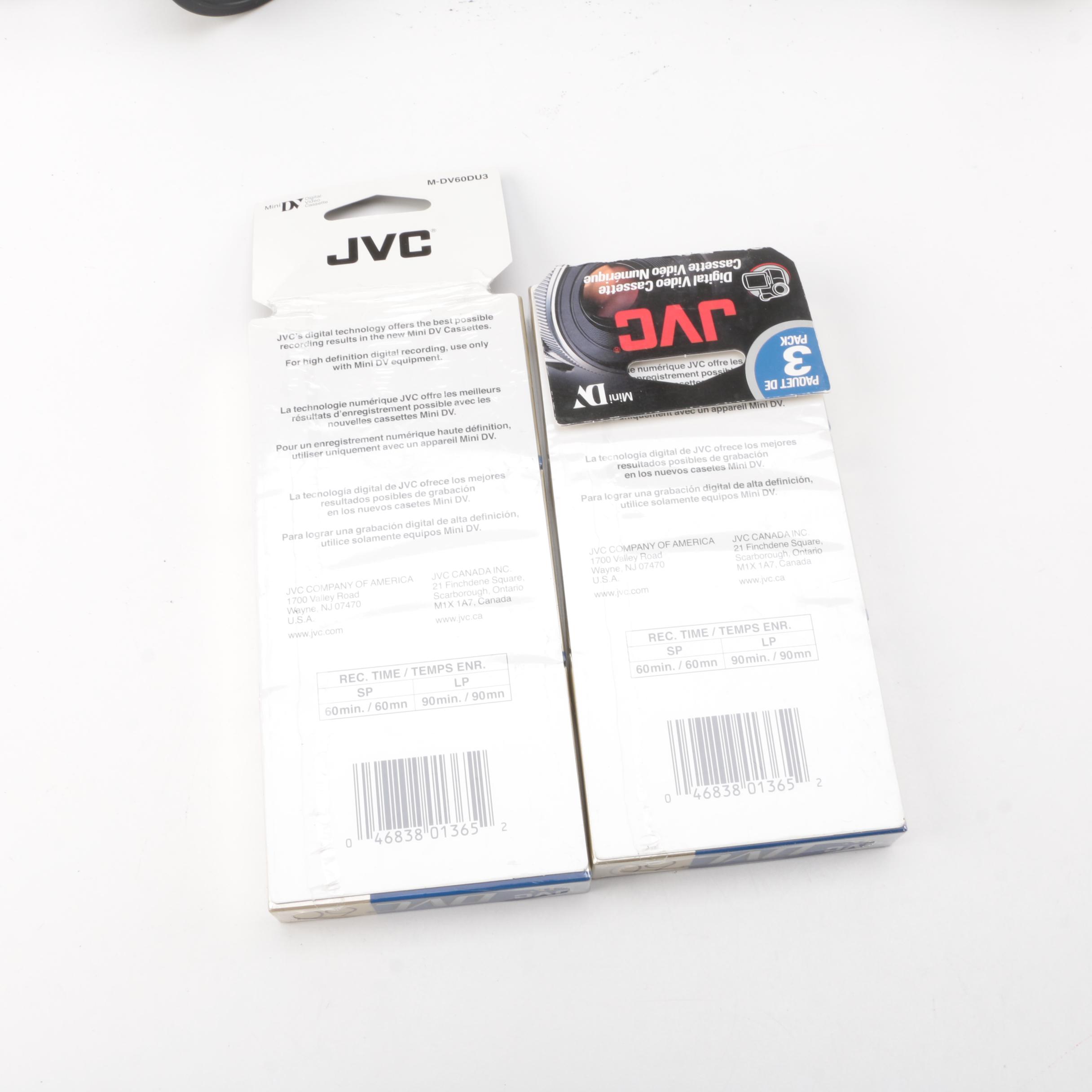 Digital Video and Point-and-Shoot Camera with Accessories