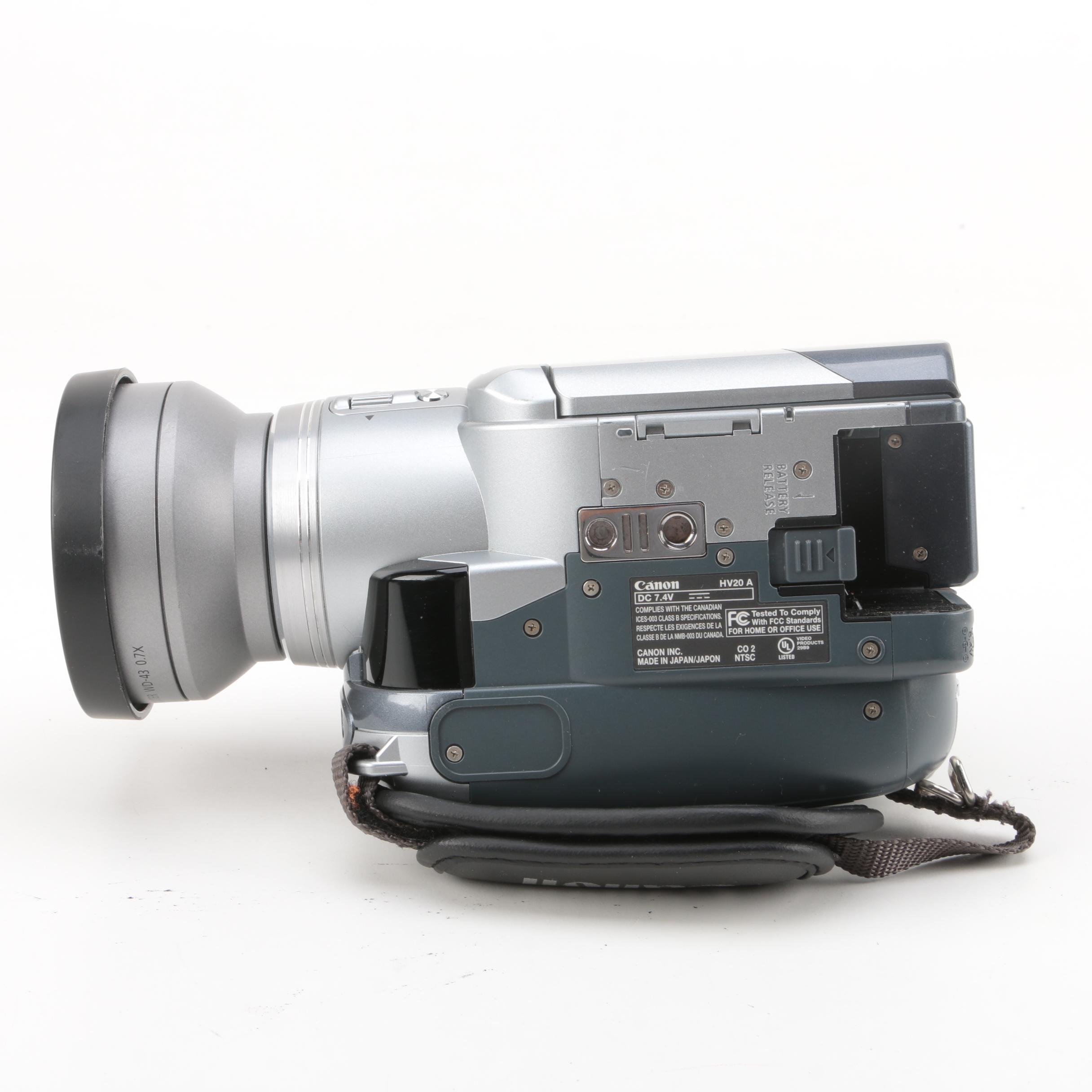 Digital Video and Point-and-Shoot Camera with Accessories