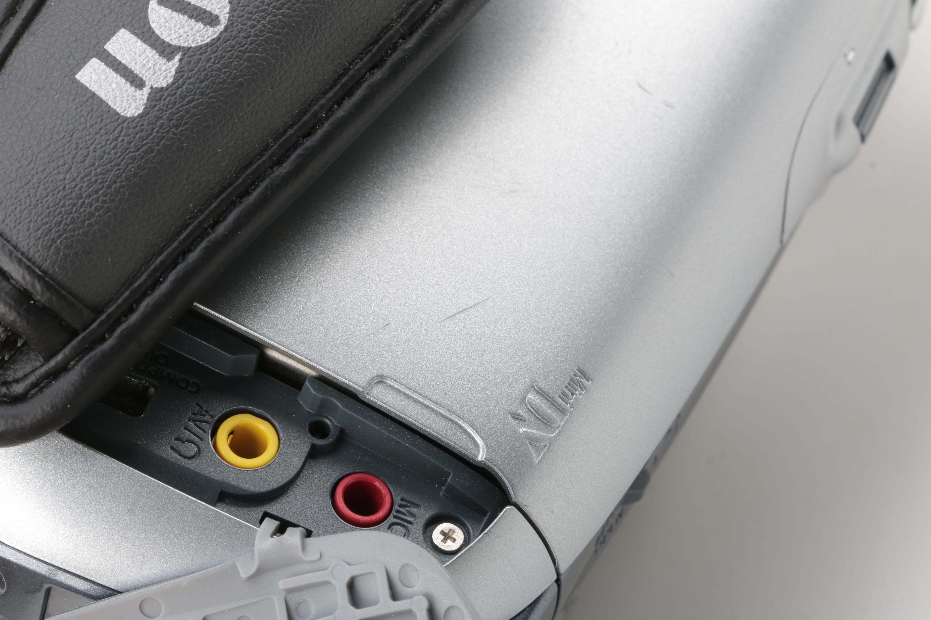 Digital Video and Point-and-Shoot Camera with Accessories