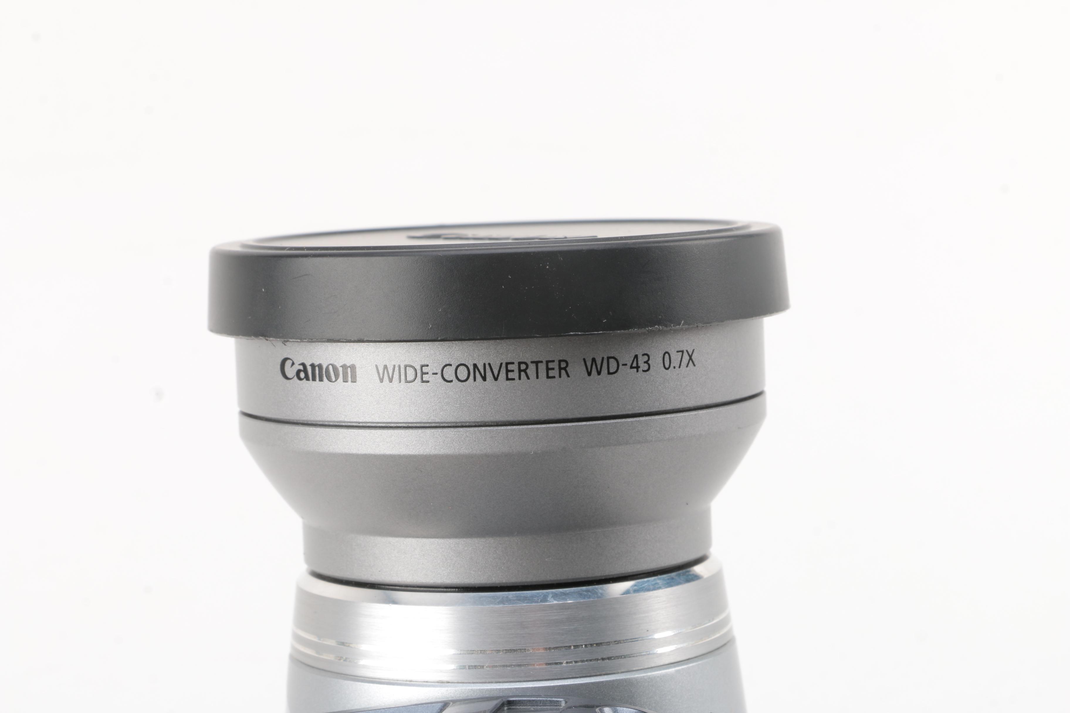 Digital Video and Point-and-Shoot Camera with Accessories