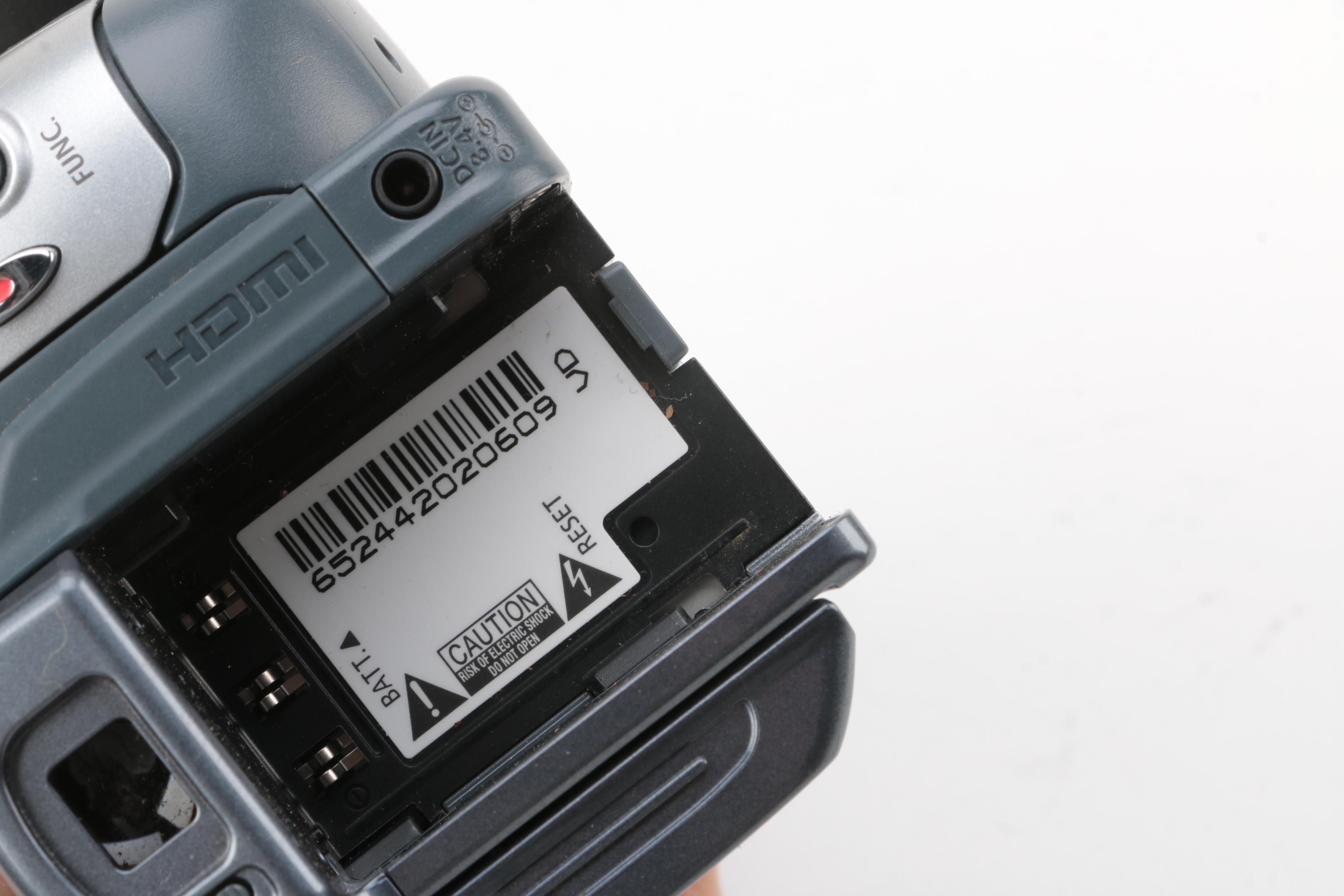 Digital Video and Point-and-Shoot Camera with Accessories