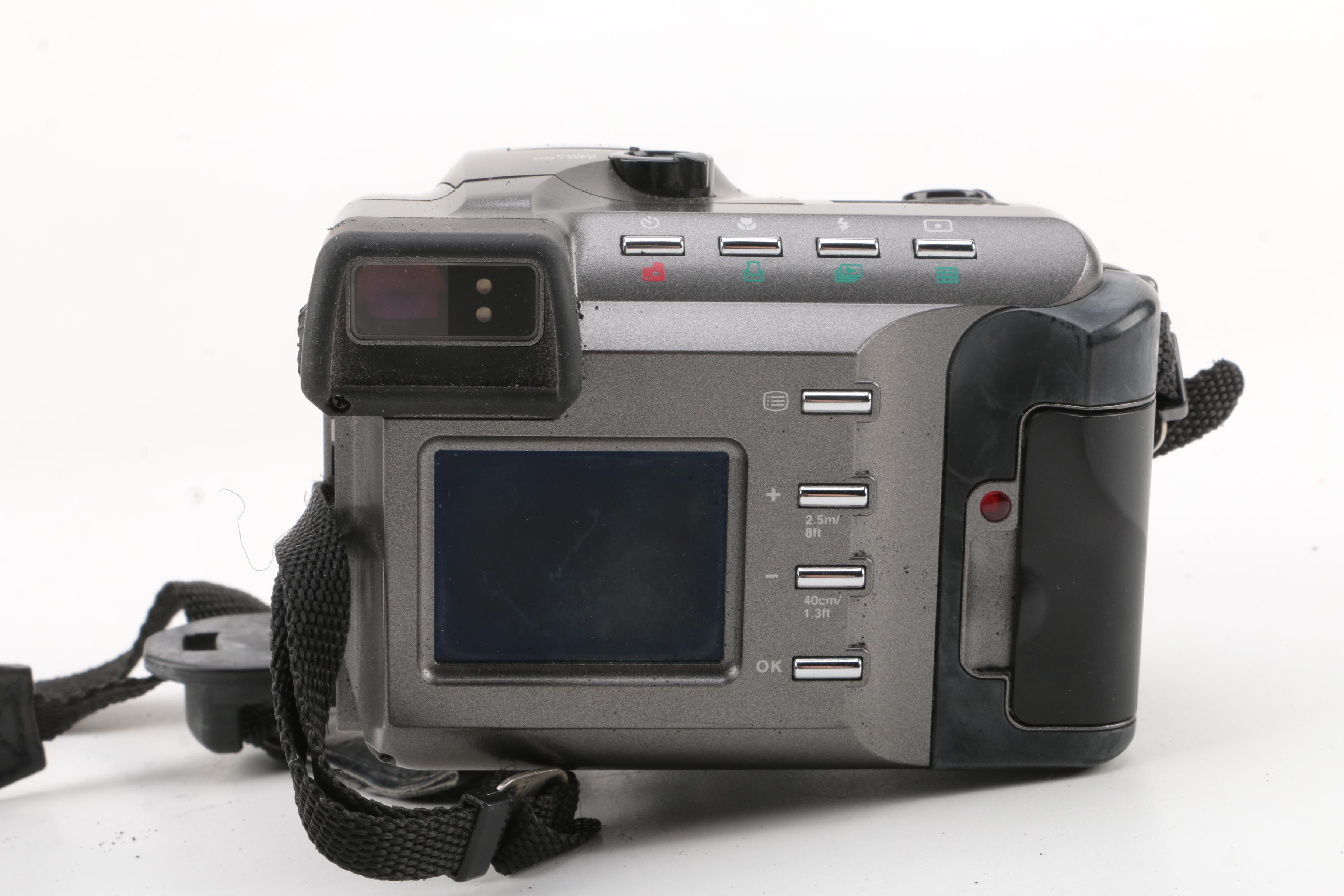 Digital Video and Point-and-Shoot Camera with Accessories