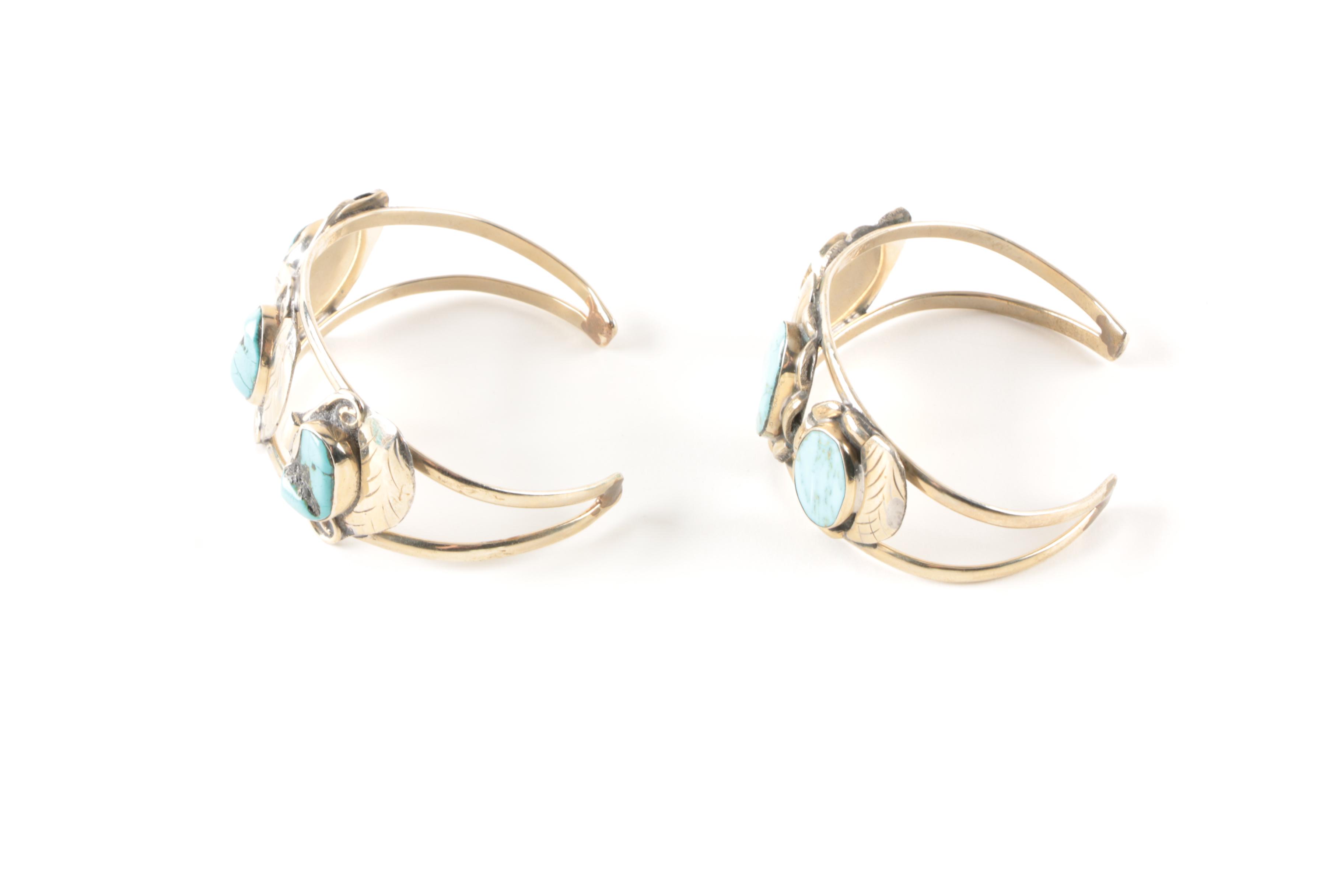 Silver Toned Jewelry Including Agate