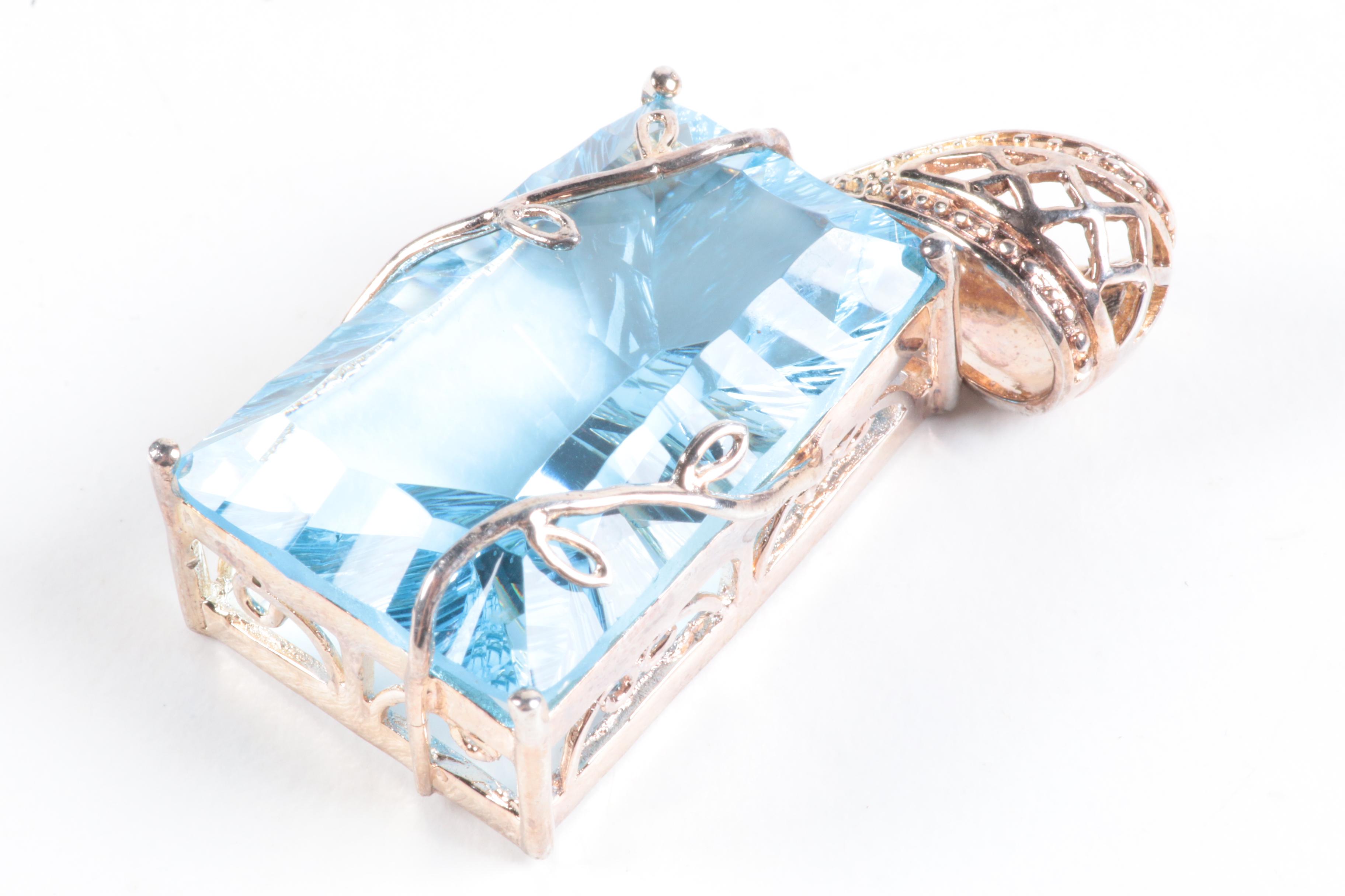 Sterling Silver Amethyst and Blue Topaz Jewelry Selection