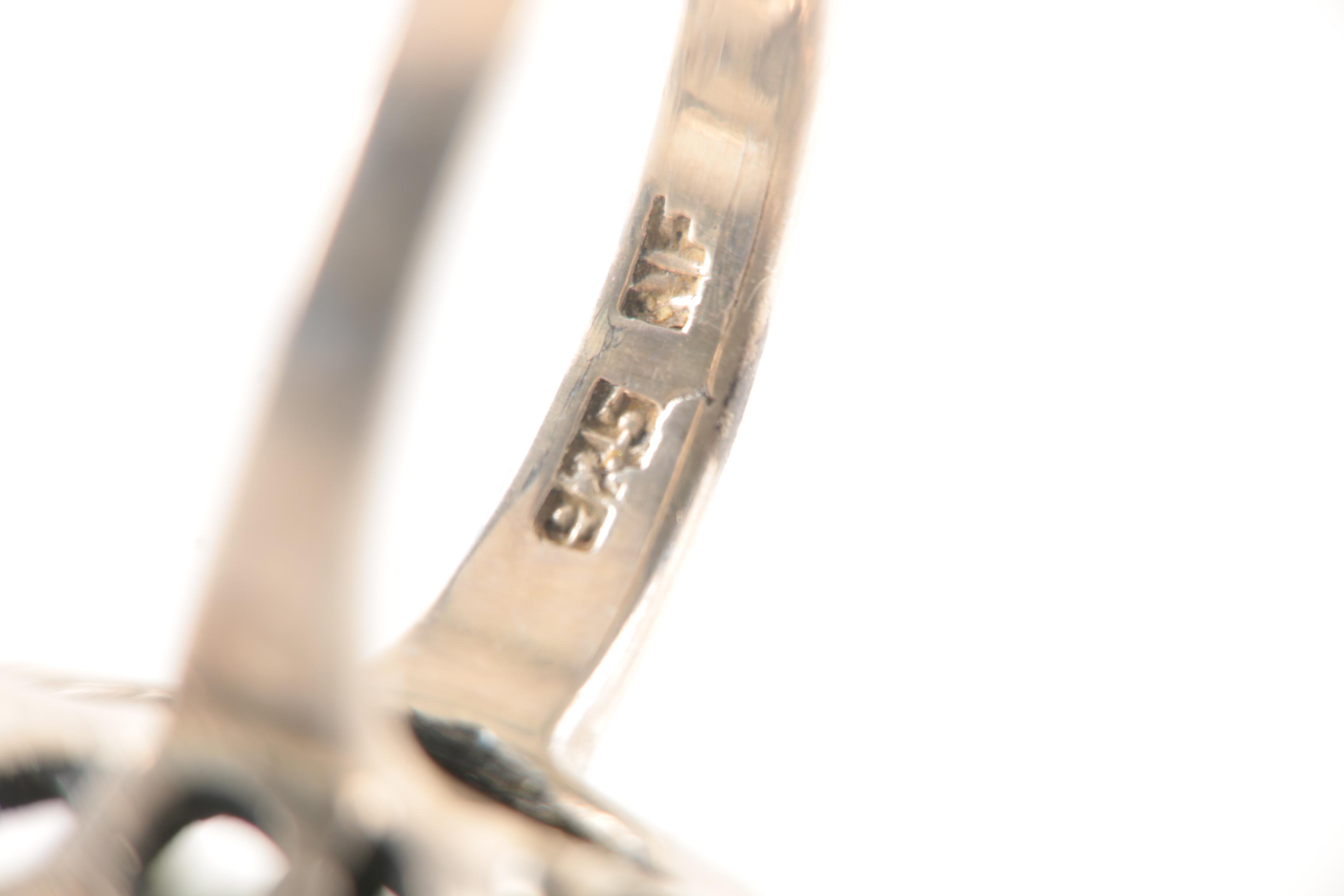 Sterling Silver Ring Selection Including Garnet