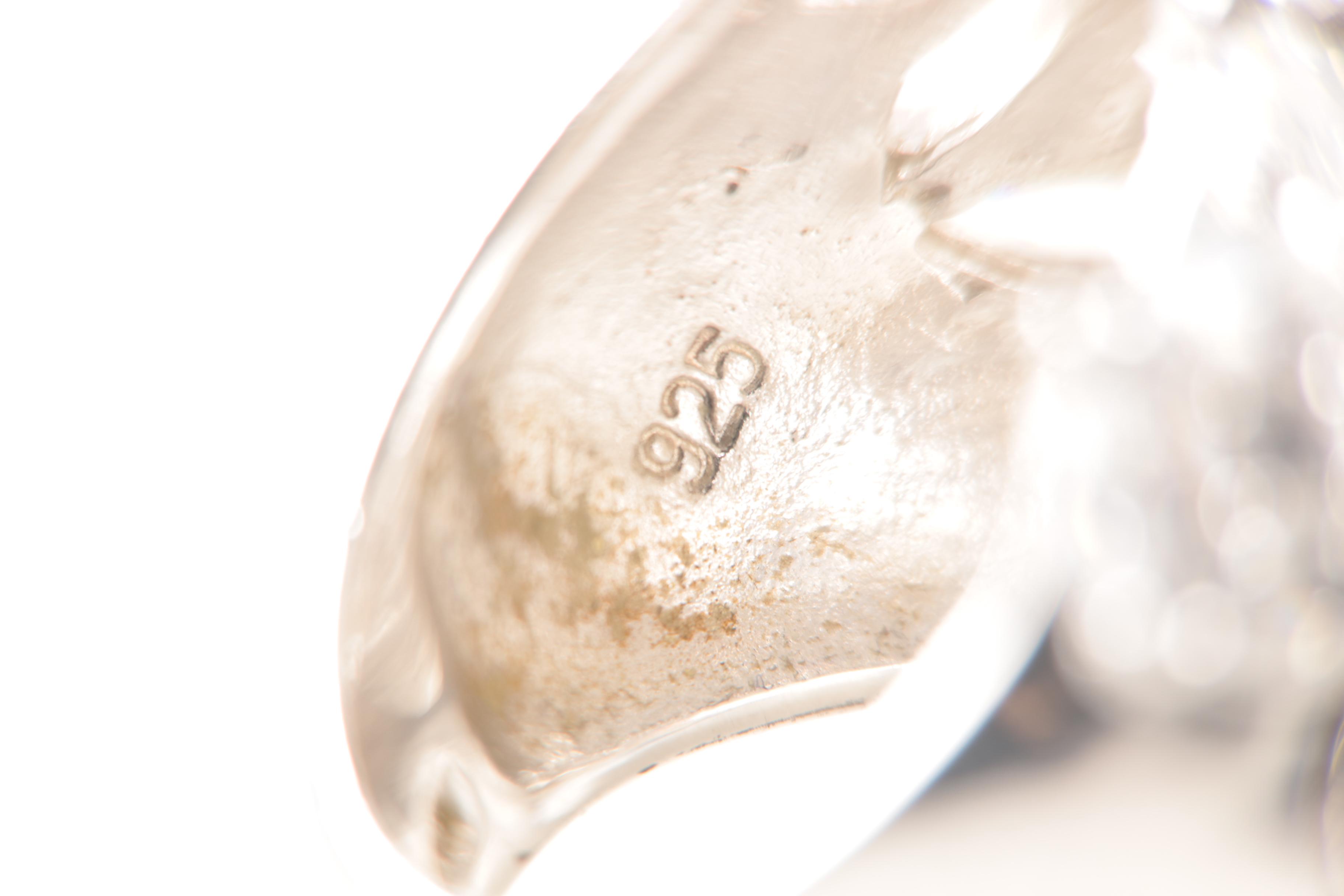 Sterling Silver Ring Selection Including Cubic Zirconia