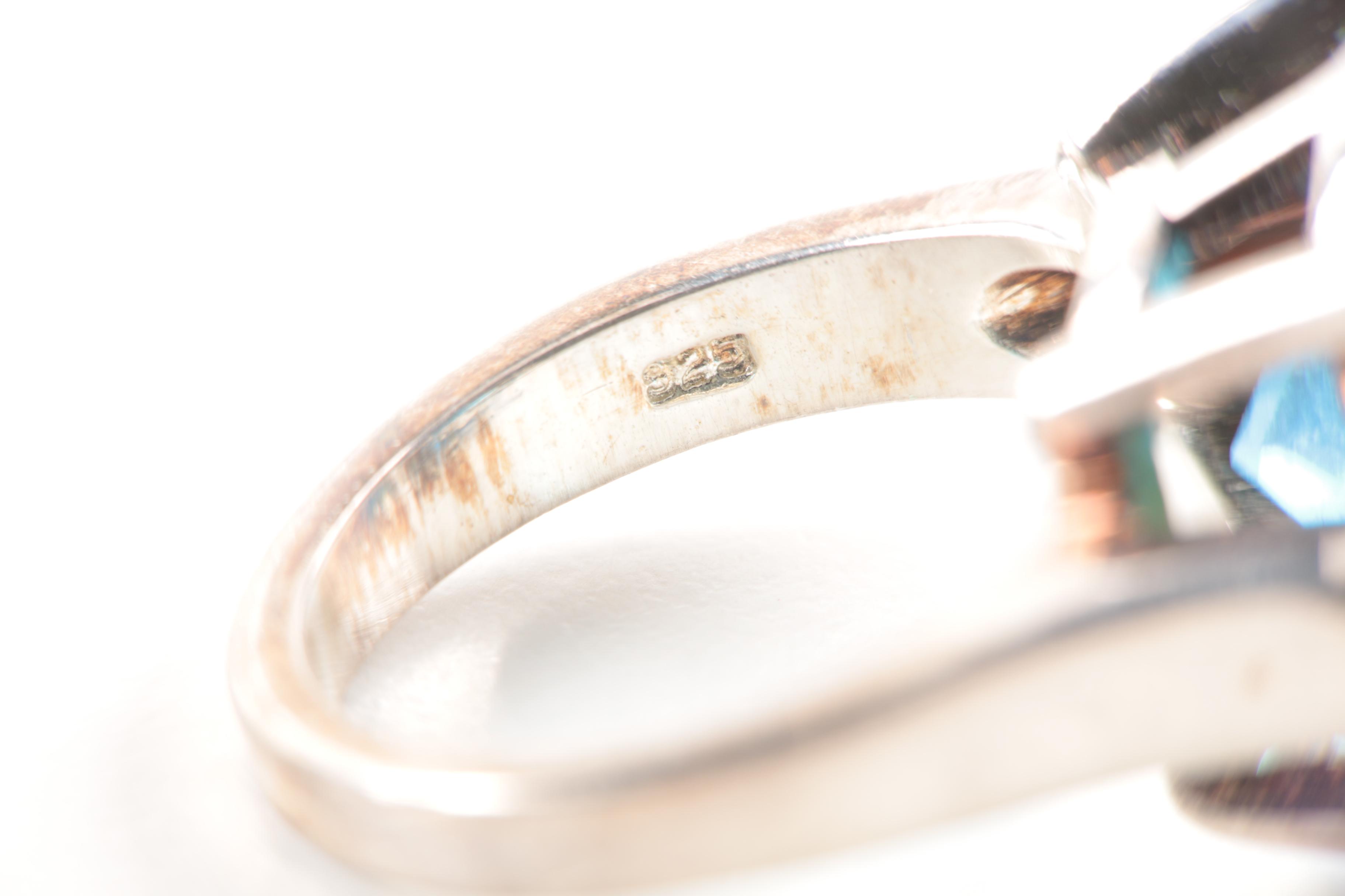 Sterling Silver Ring Selection Including Cubic Zirconia