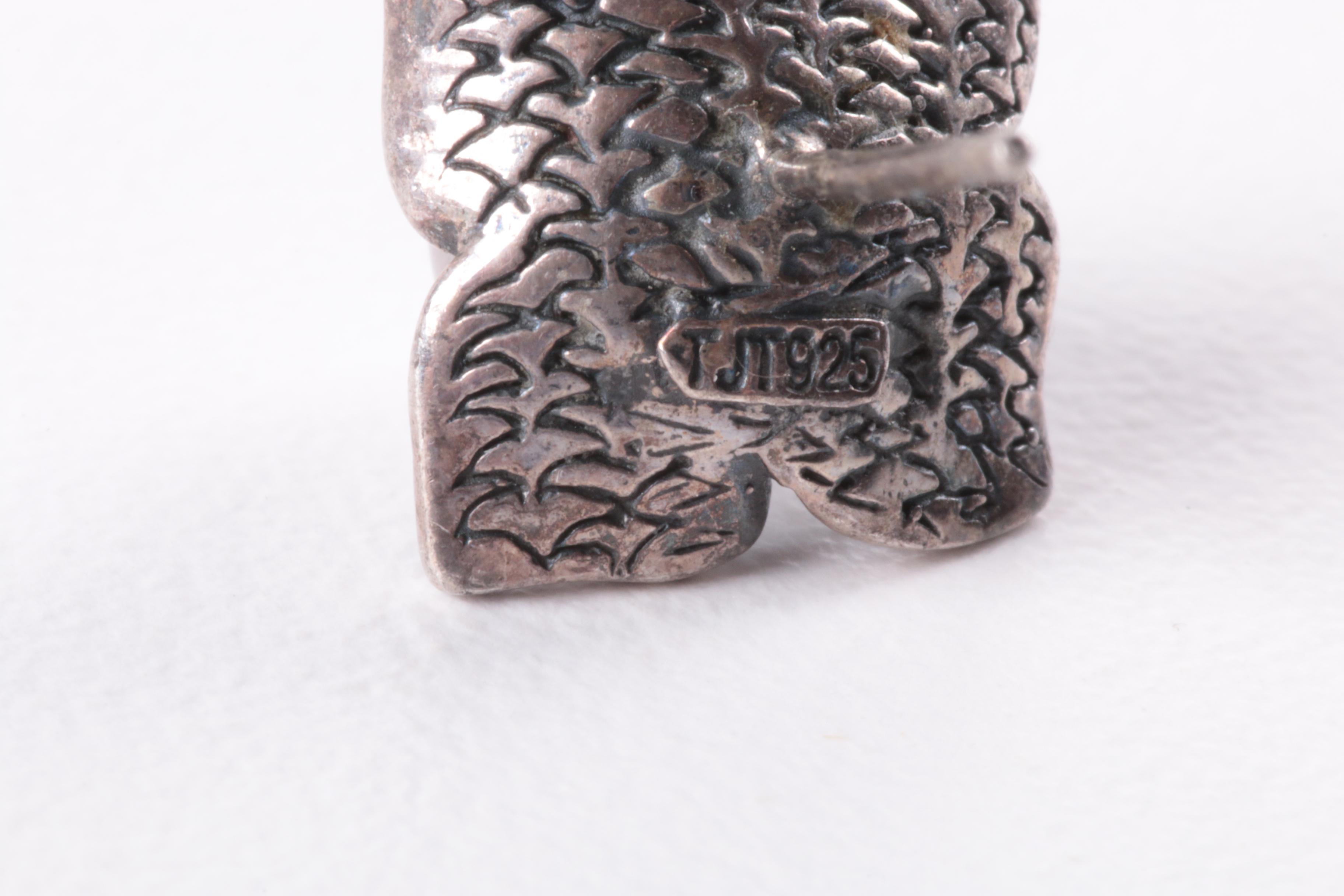 Sterling Silver Coral and Garnet Jewelry Selection