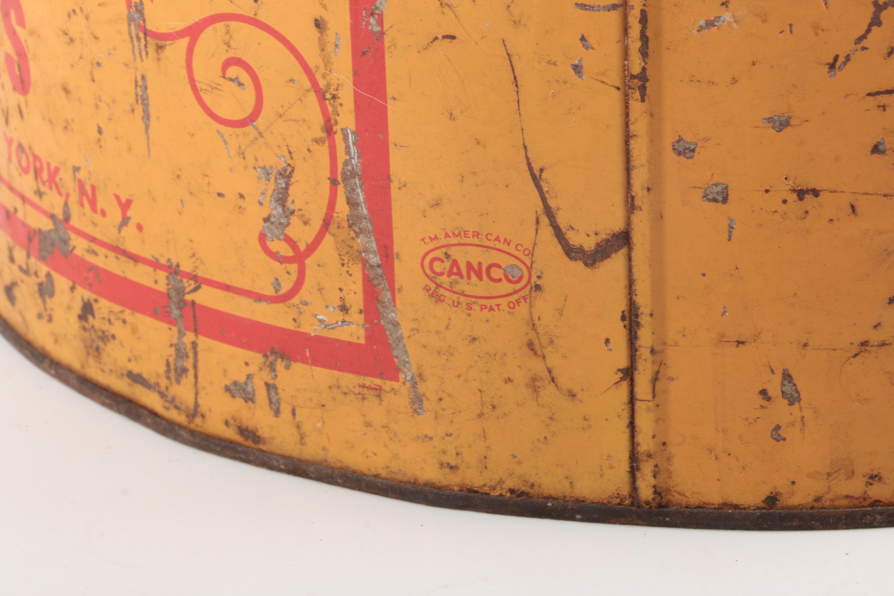 Vintage Milk-E Sugar Cone Can