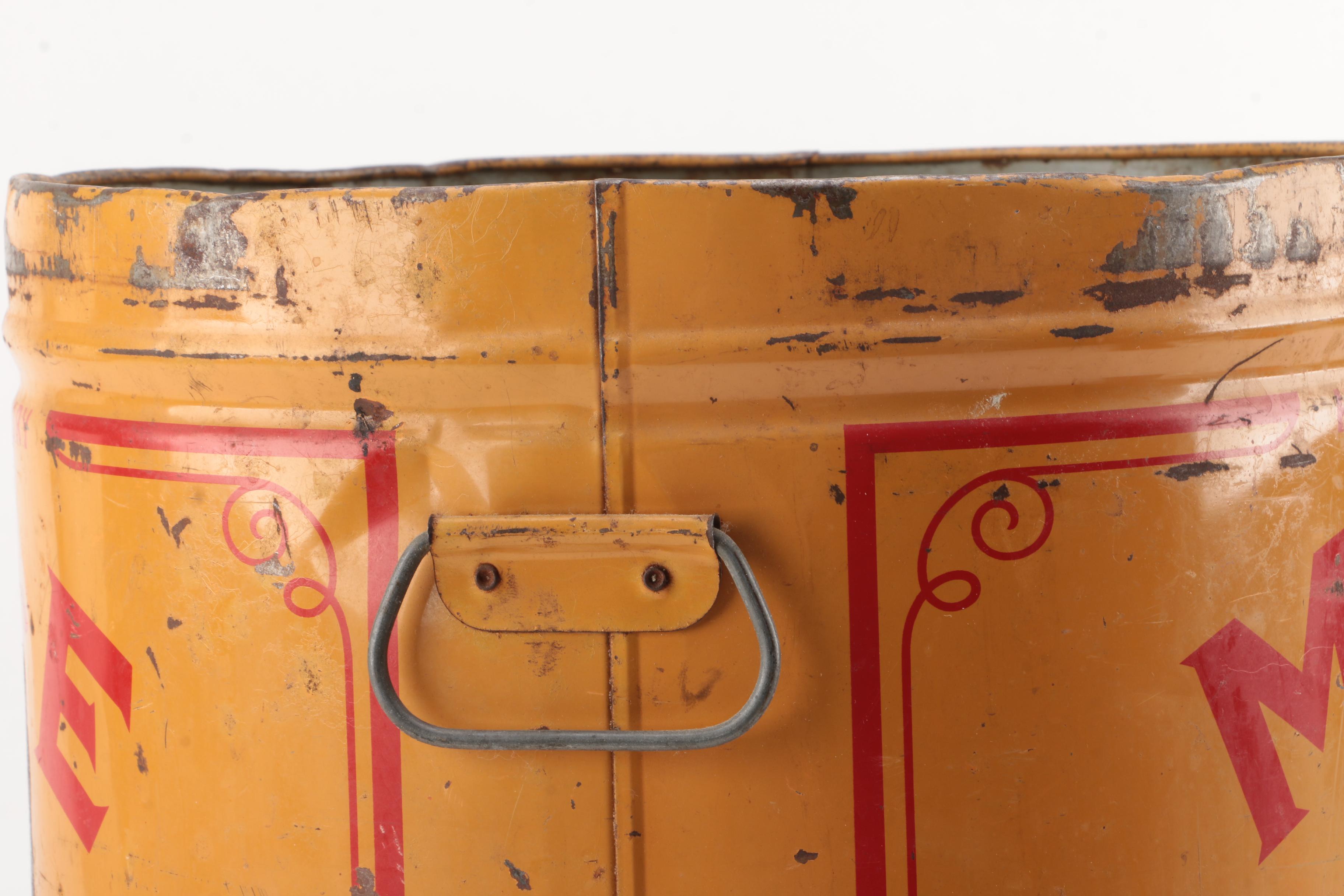 Vintage Milk-E Sugar Cone Can