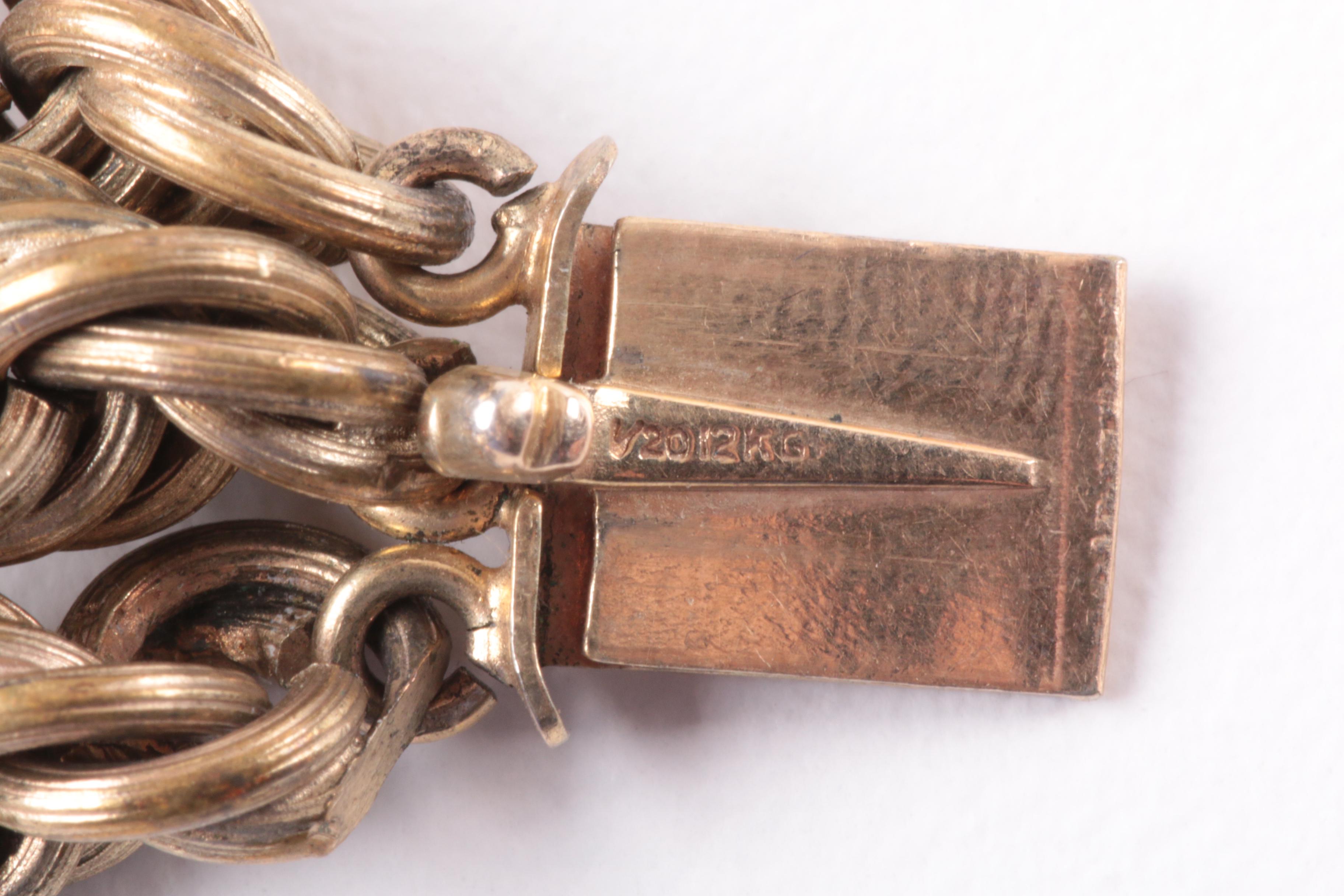 Gold Toned and Silver Toned Jewelry Selection Including Cultured Pearl