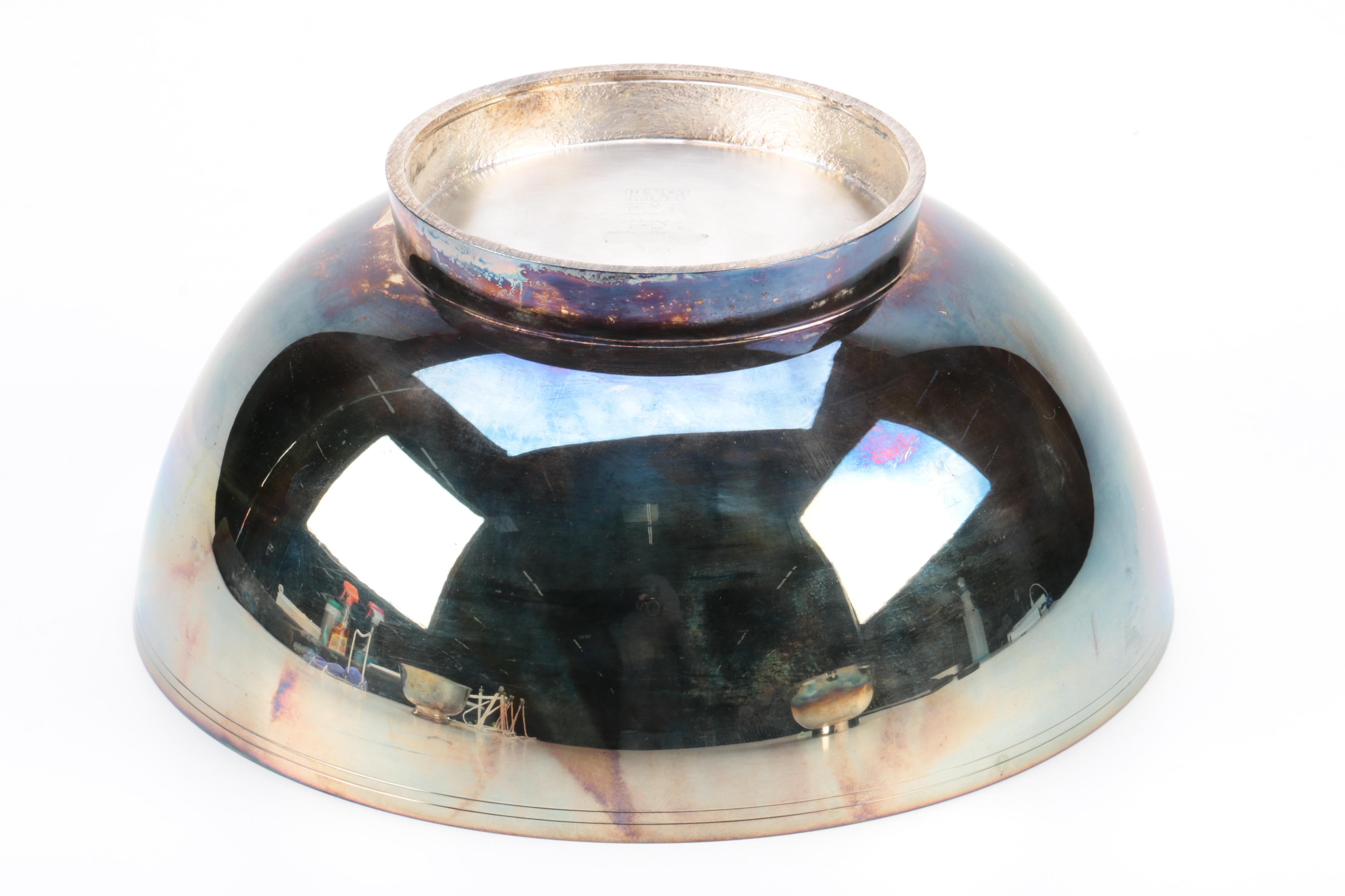 Lunt Silversmiths and Reed & Barton Silver-Plated Bowls