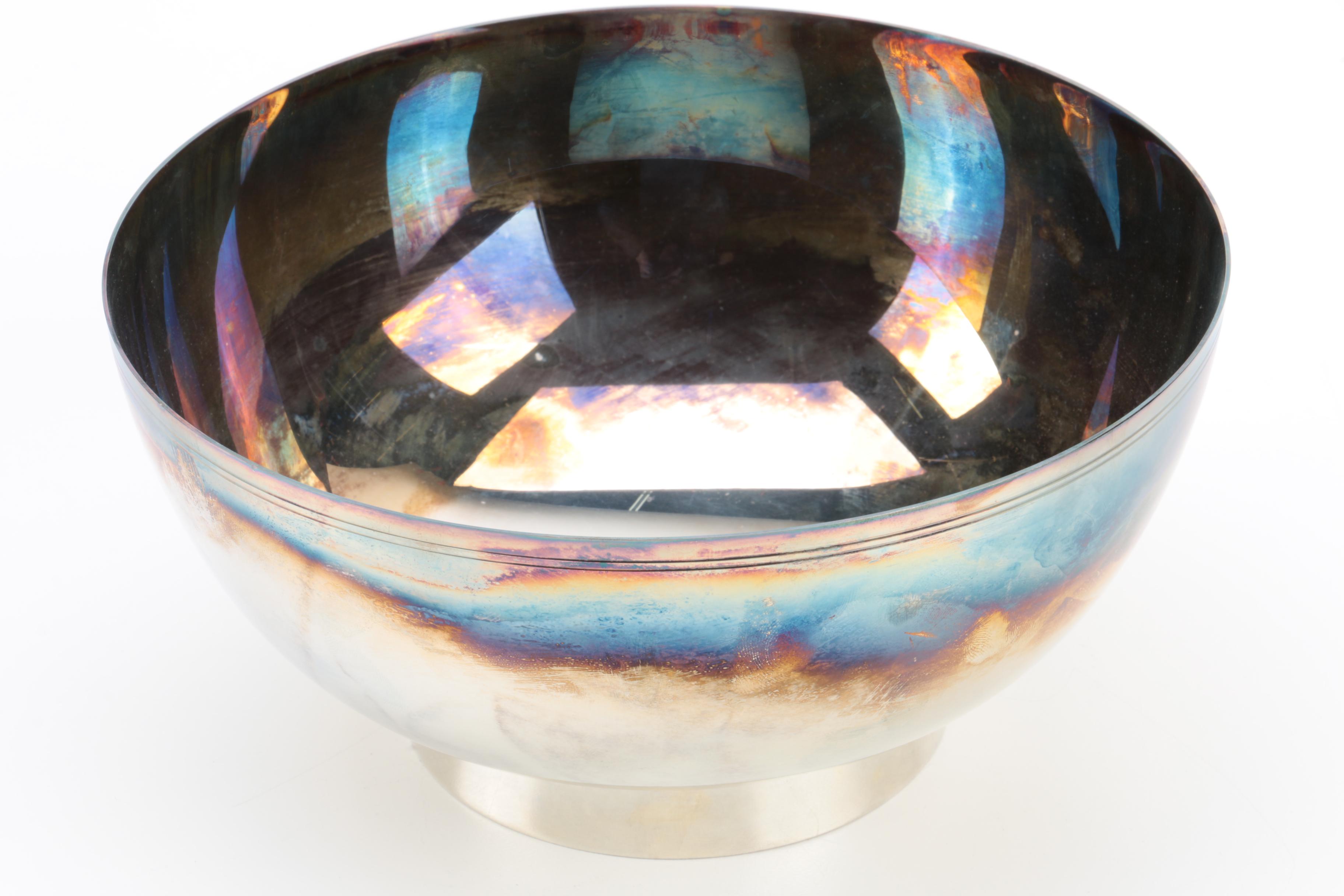 Lunt Silversmiths and Reed & Barton Silver-Plated Bowls