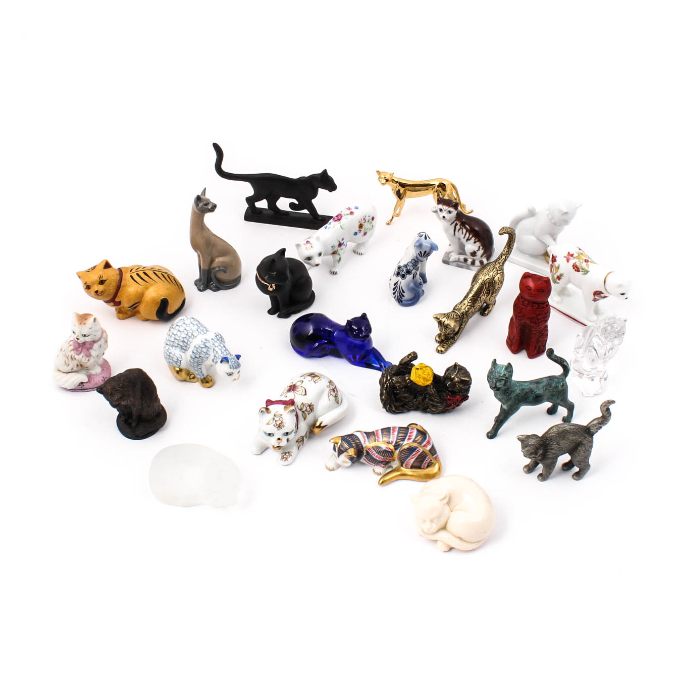 The Curio Cabinet Cats Collection