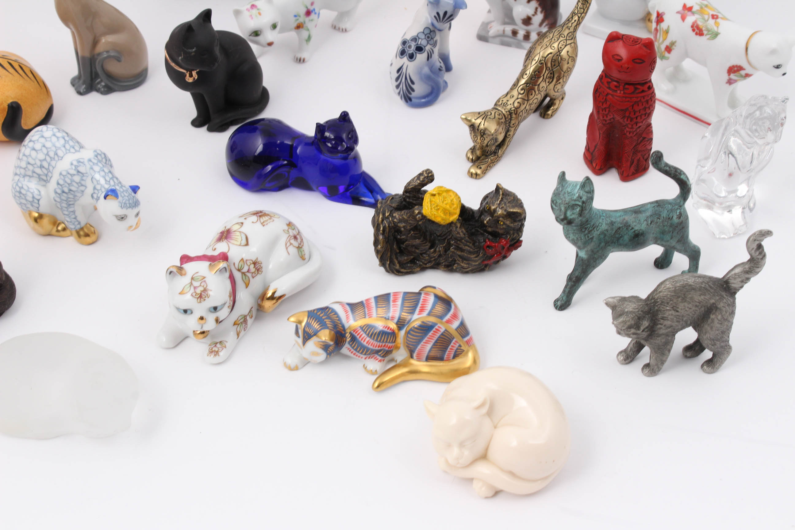 The Curio Cabinet Cats Collection