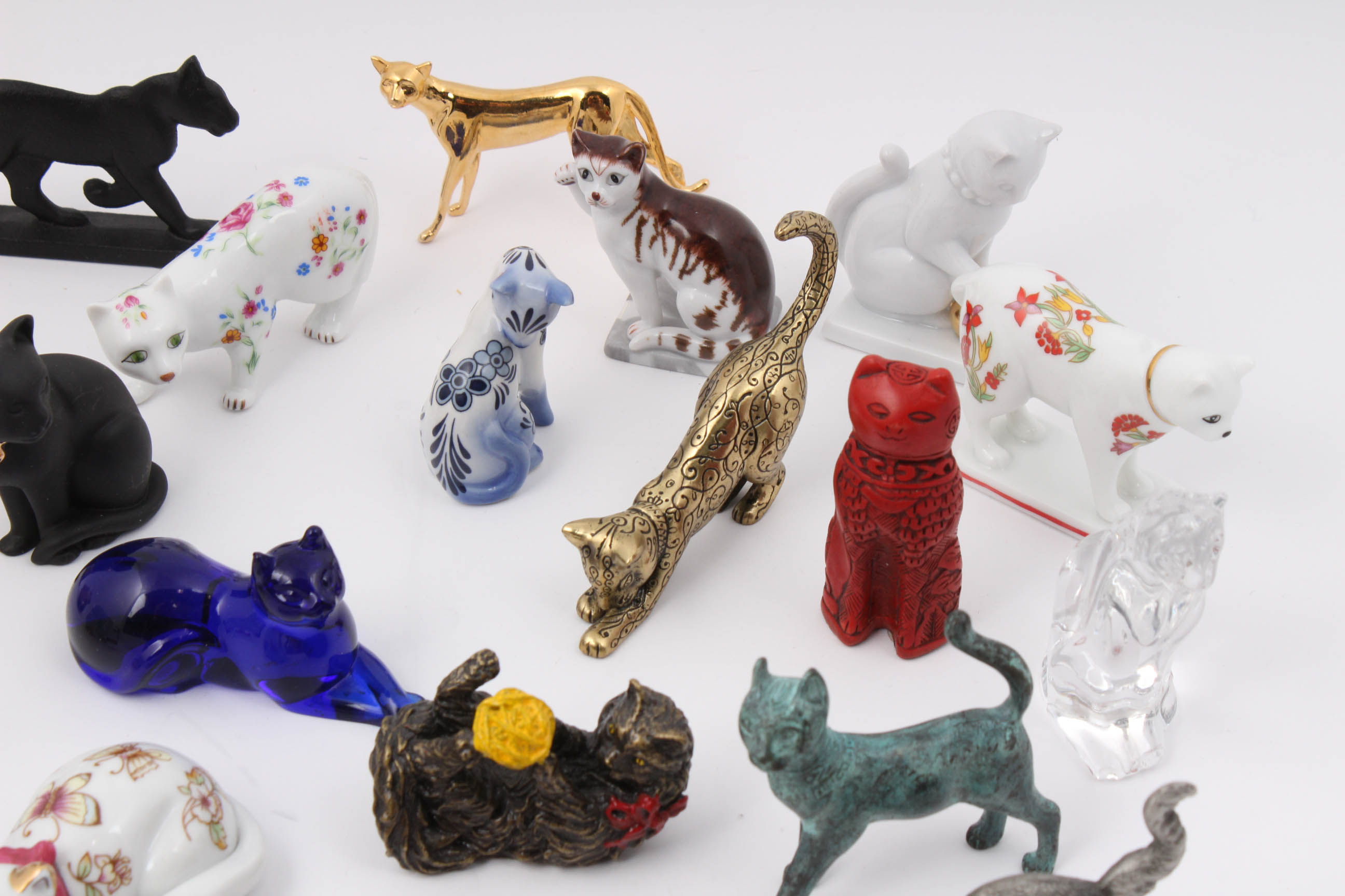 The Curio Cabinet Cats Collection