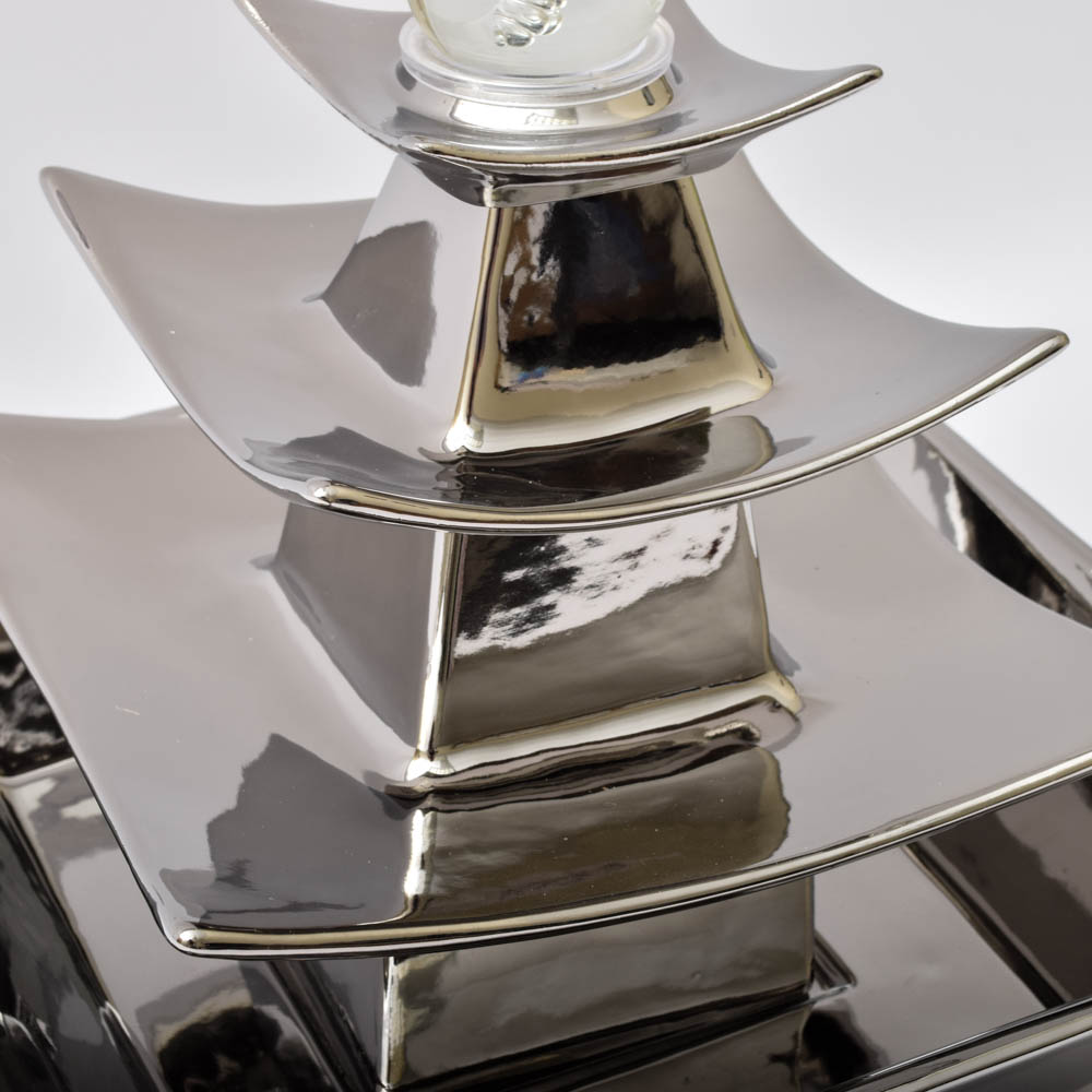 Ceramic Asian Inspired Fountain