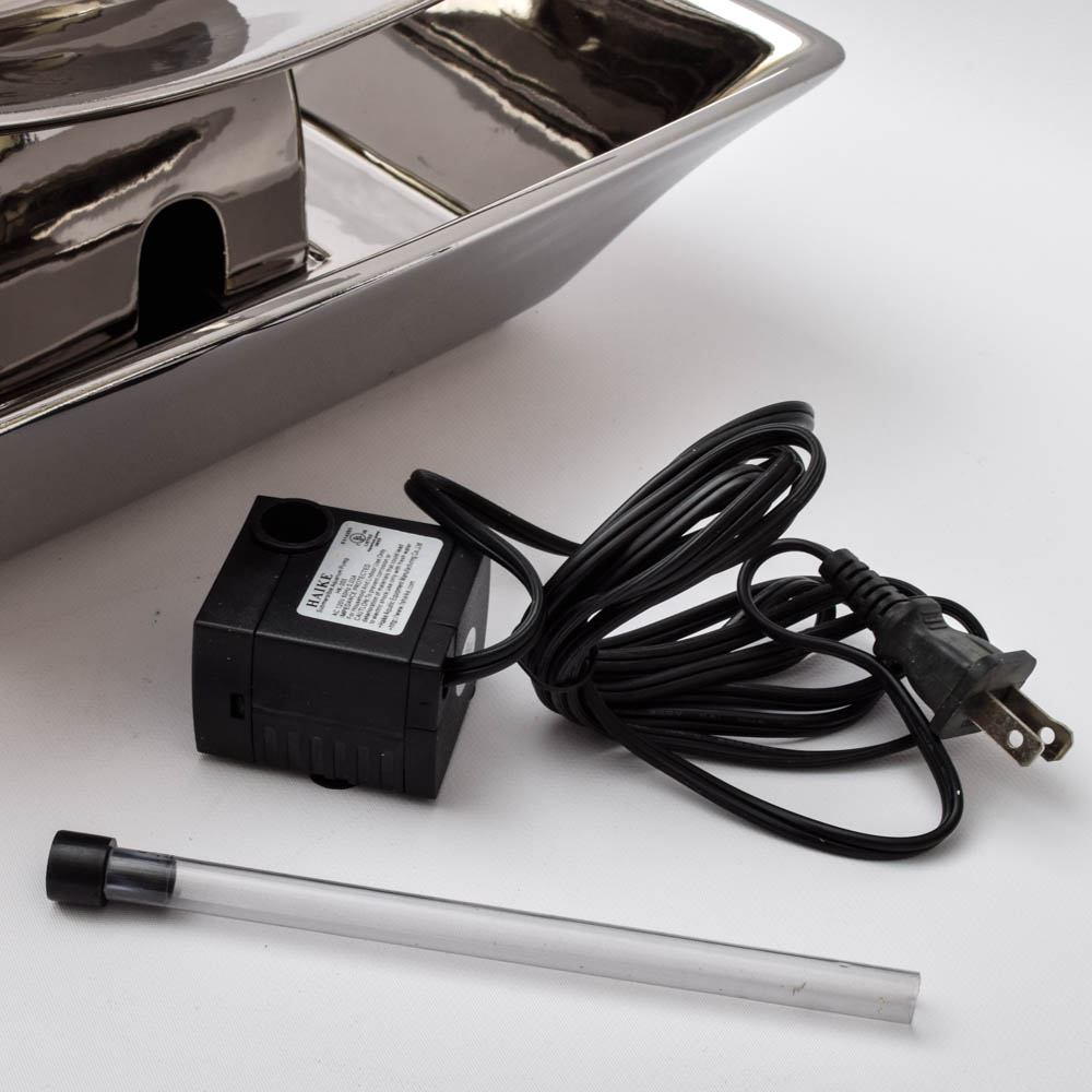 Ceramic Asian Inspired Fountain