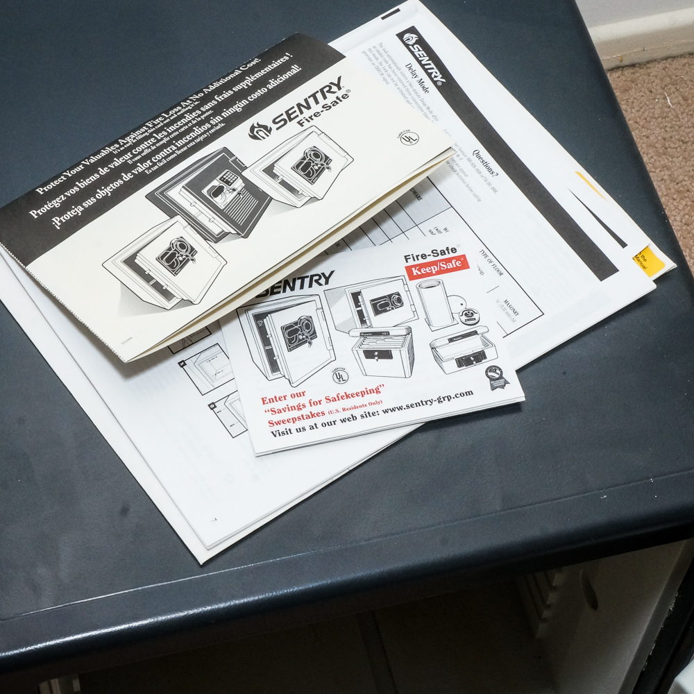 Sentry A3810 Electronic Fire Safe