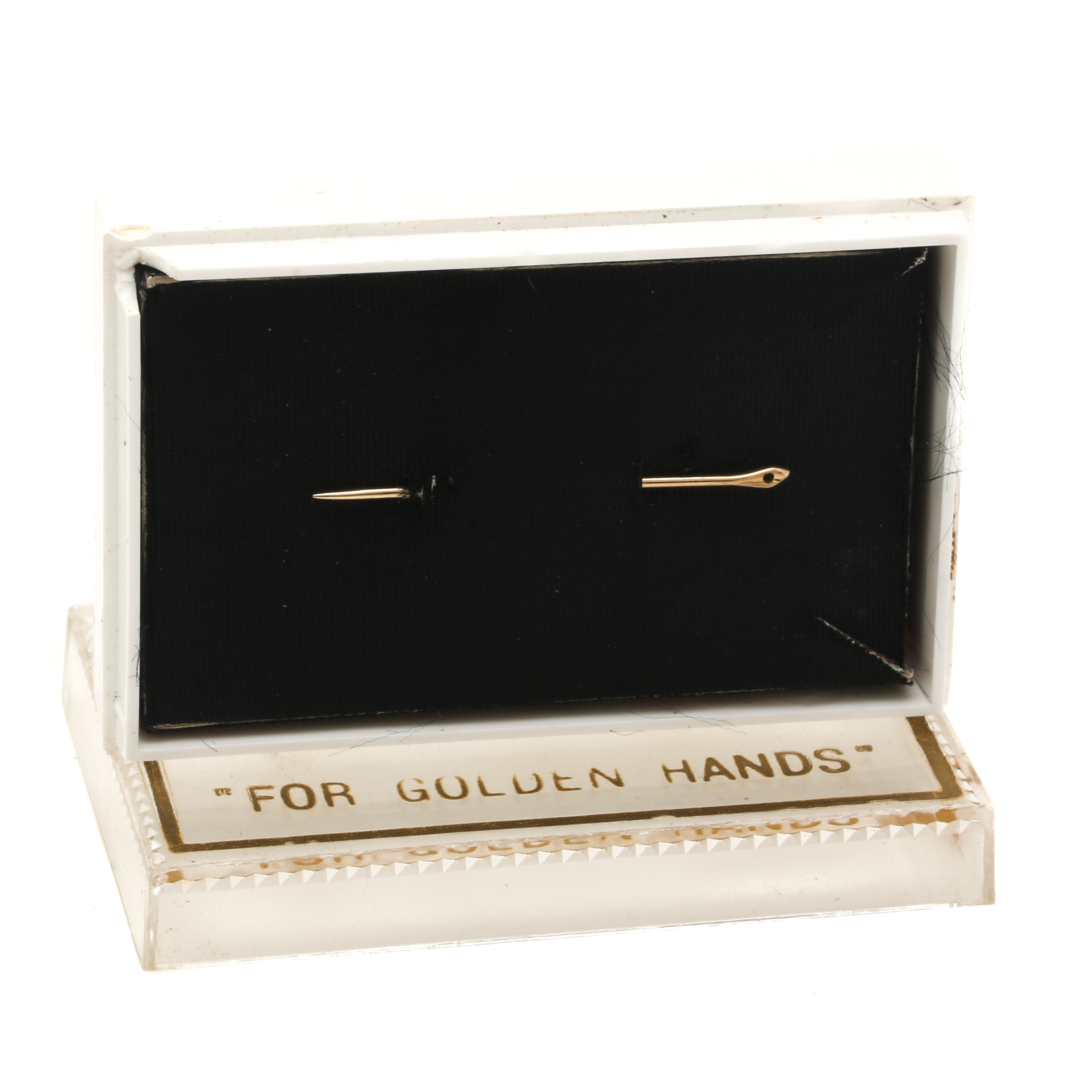 14K Yellow Gold Sewing Needle