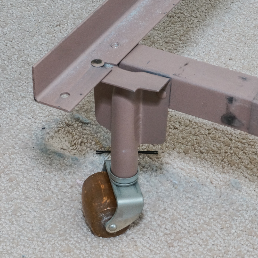 Modern Style White Leather Twin Headboard with Frame by Siesta