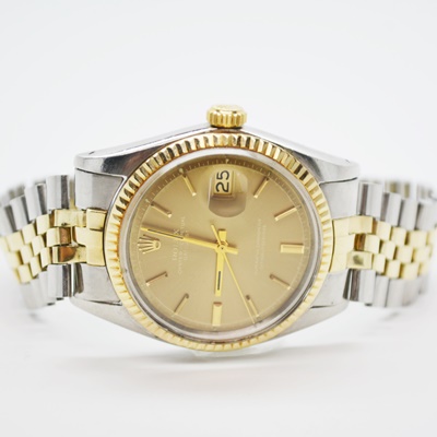 Rolex Oyster Perpetual Datejust 14K Yellow Gold Watch