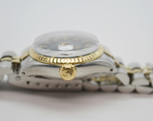 Rolex Oyster Perpetual Date 14K Yellow Gold Watch