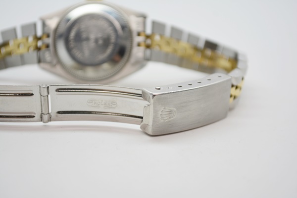 Rolex Oyster Perpetual Date 14K Yellow Gold and Stainless Steel Watch