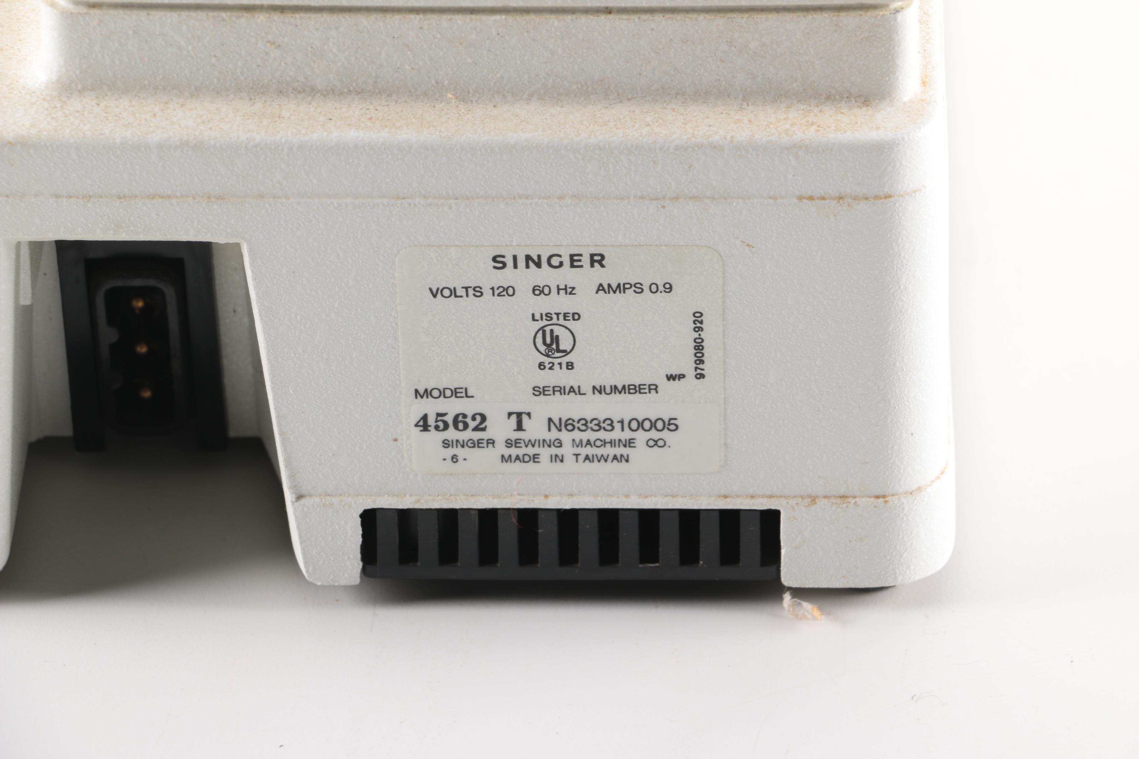 Singer Model 4562 T Sewing Machine