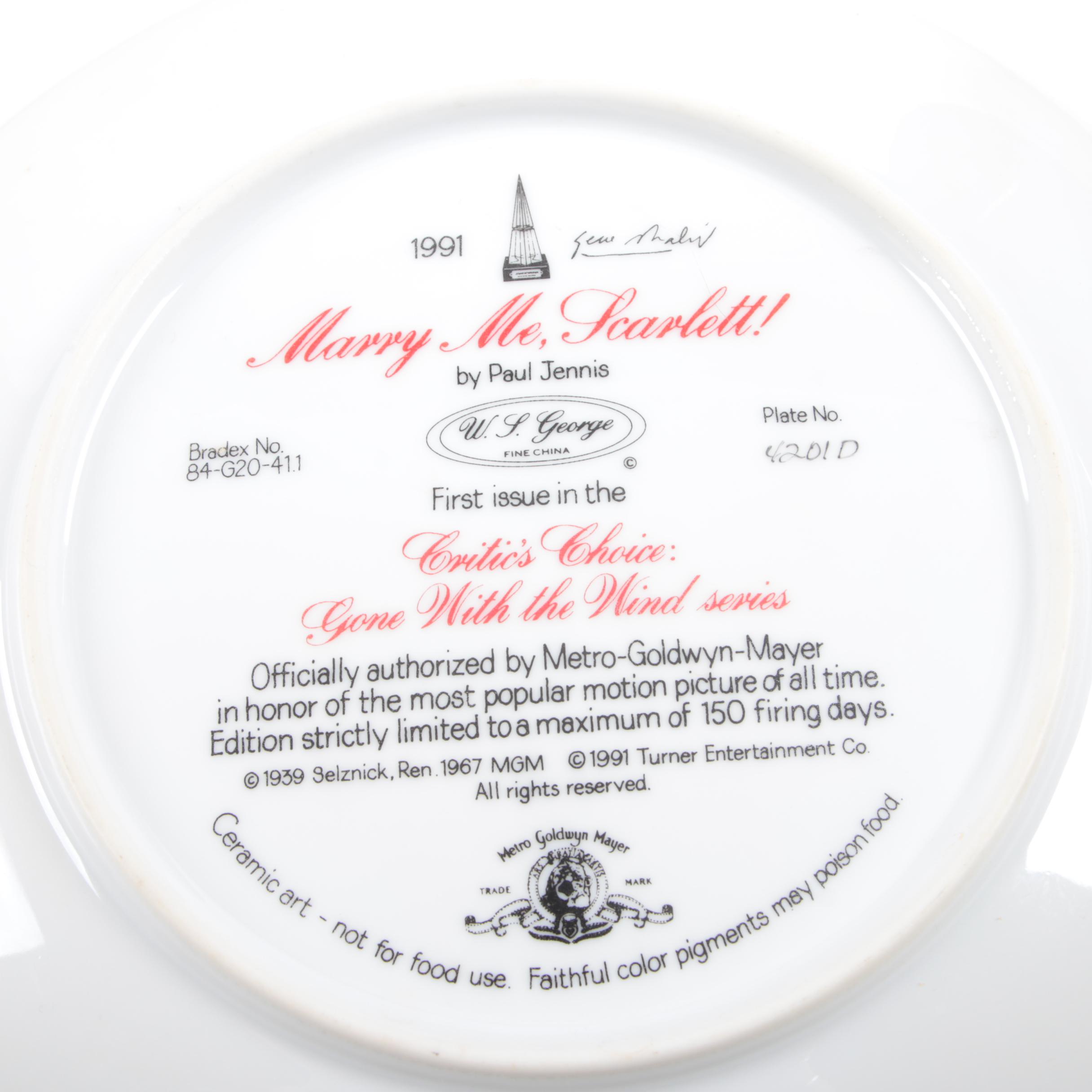 "Gone with the Wind" Music Boxes and Other Collectibles