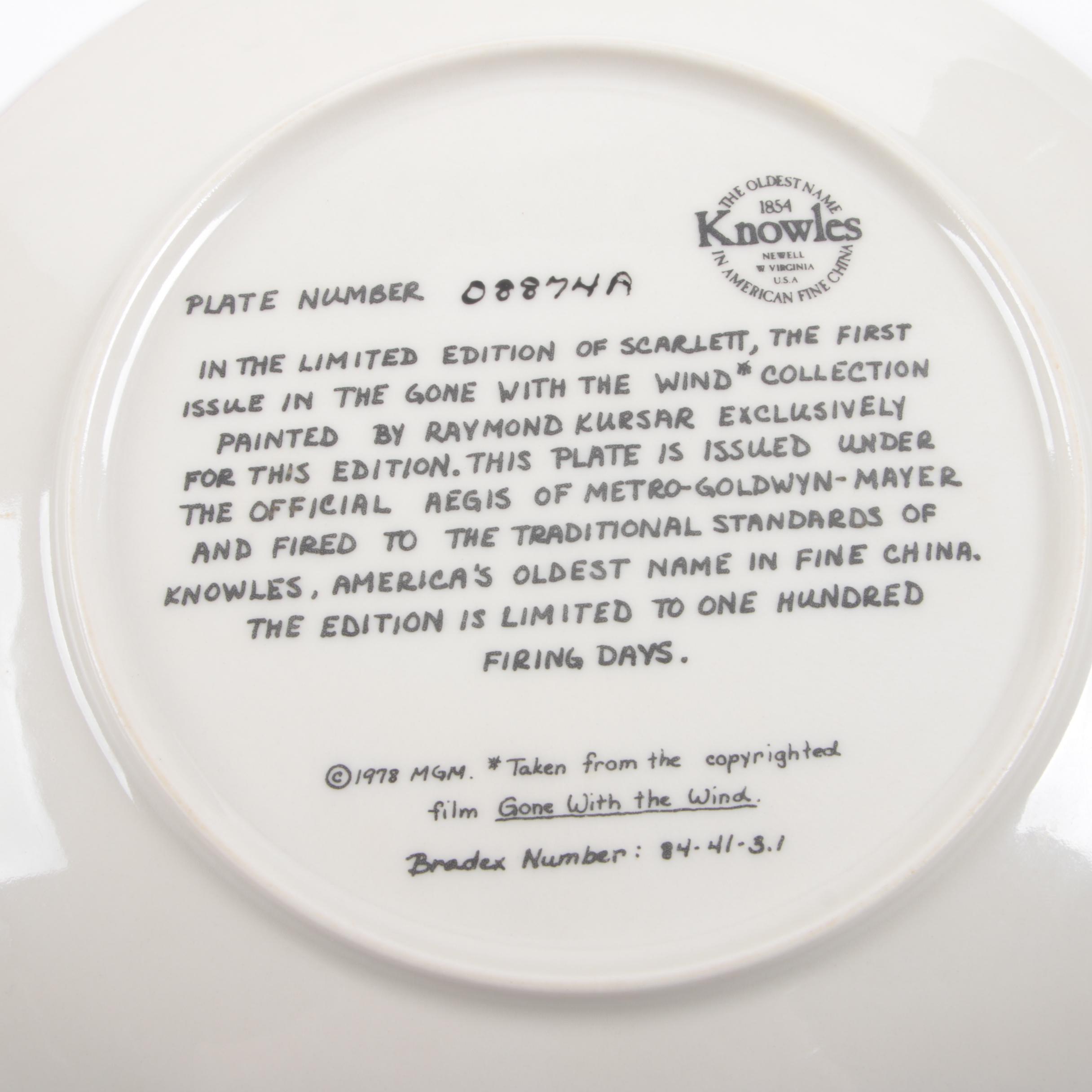 "Gone with the Wind" Music Boxes and Other Collectibles