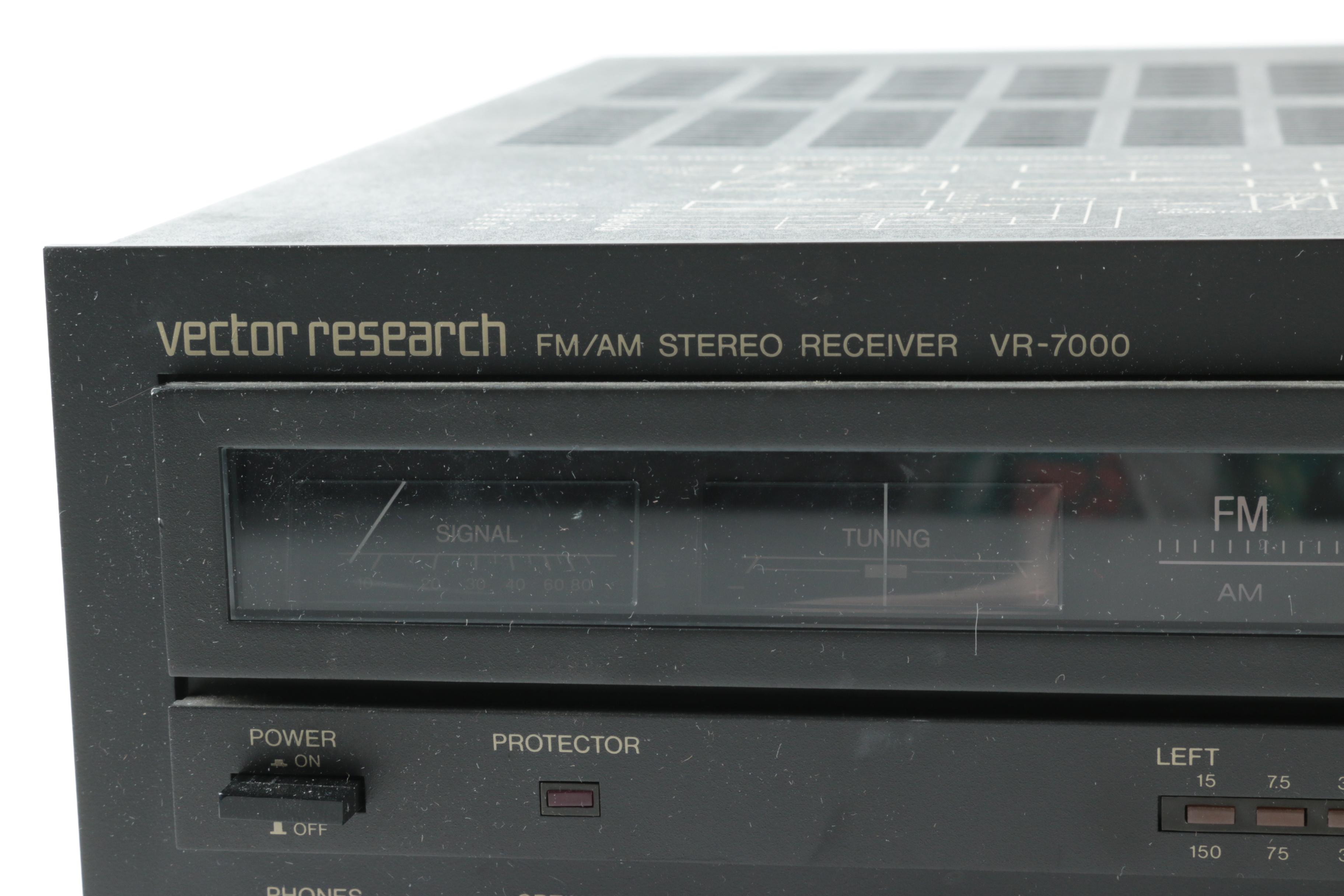 Vector Research FM/AM Stereo Receiver
