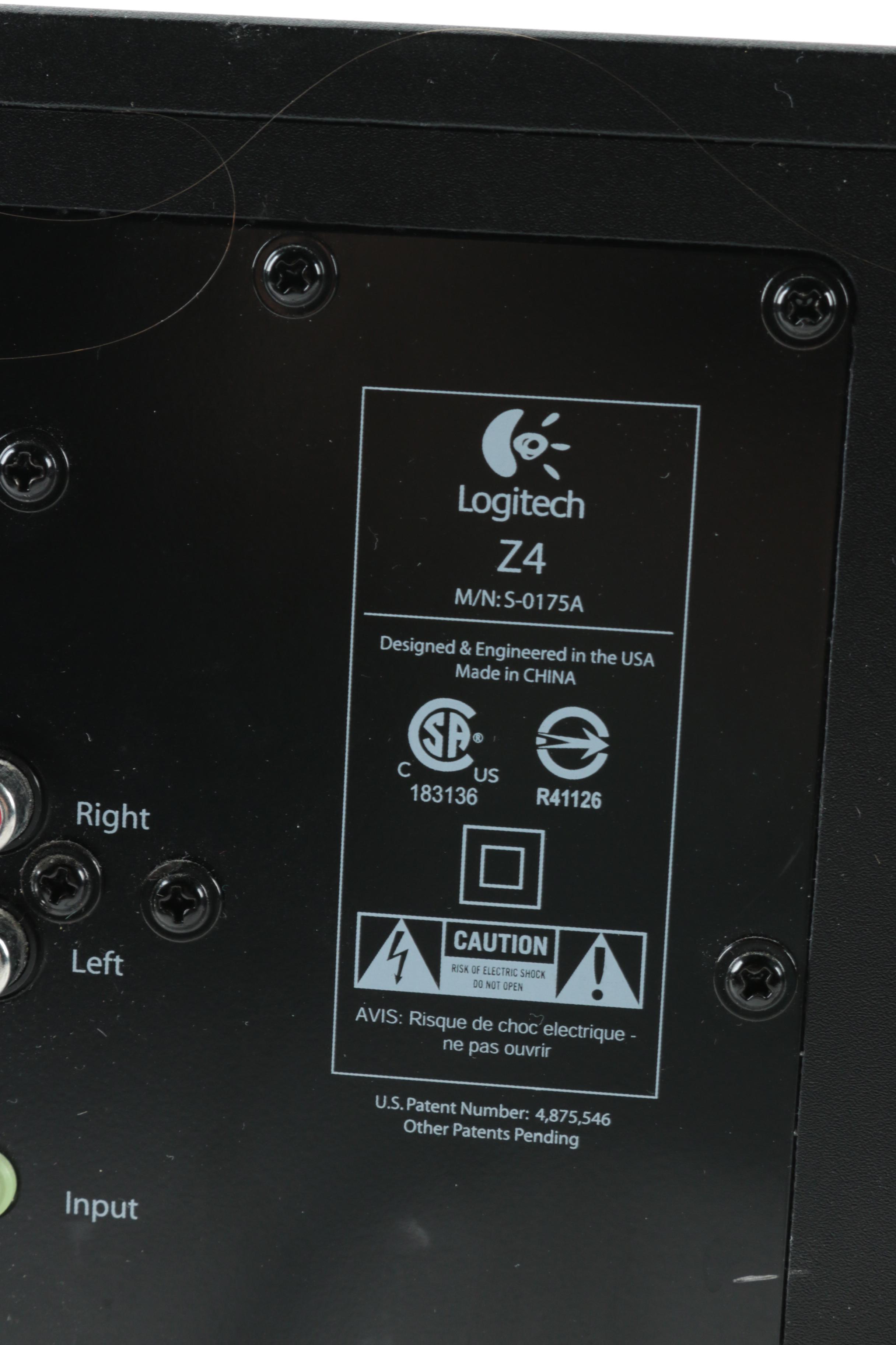 Logitech Z4 Speakers