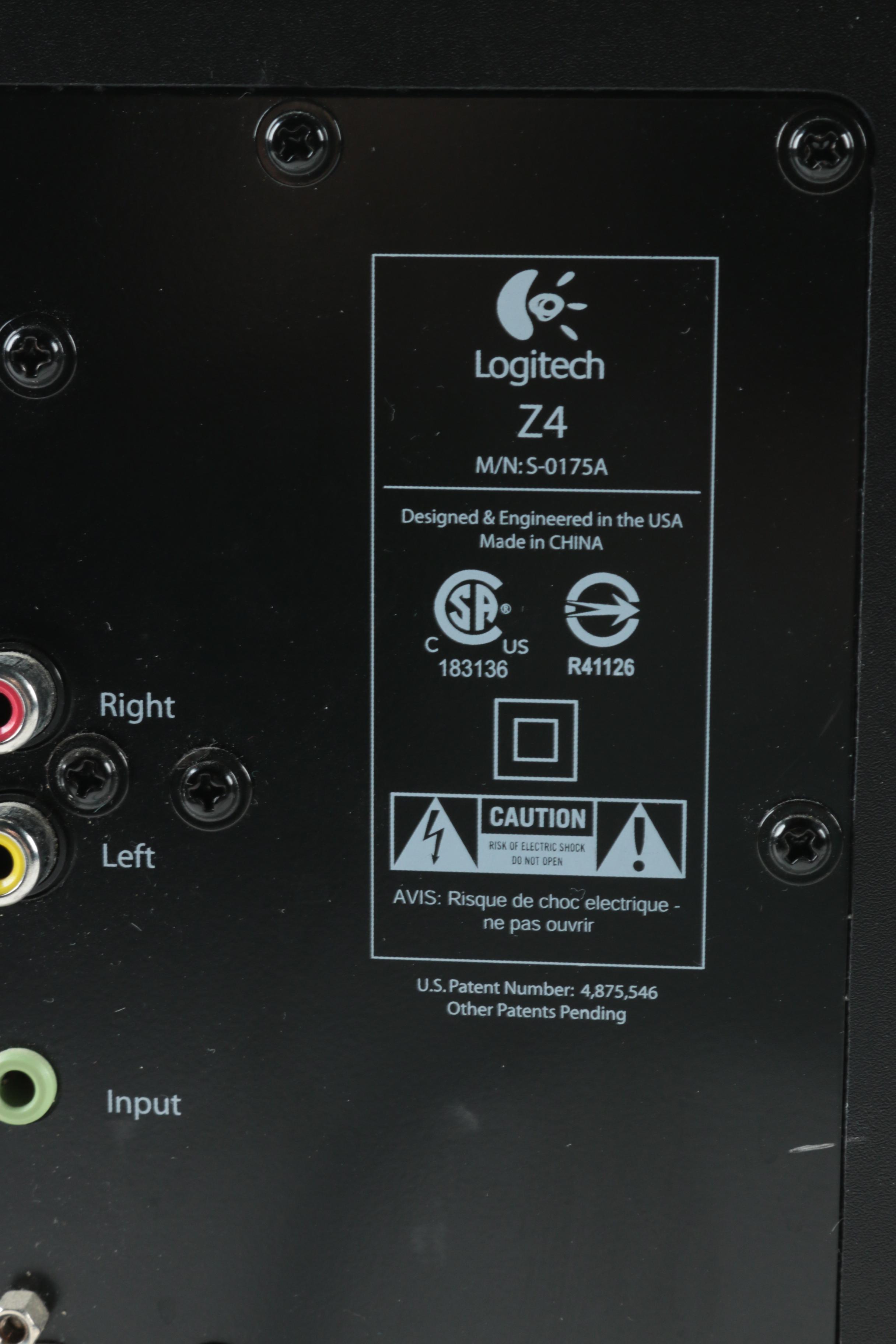 Logitech Z4 Speakers